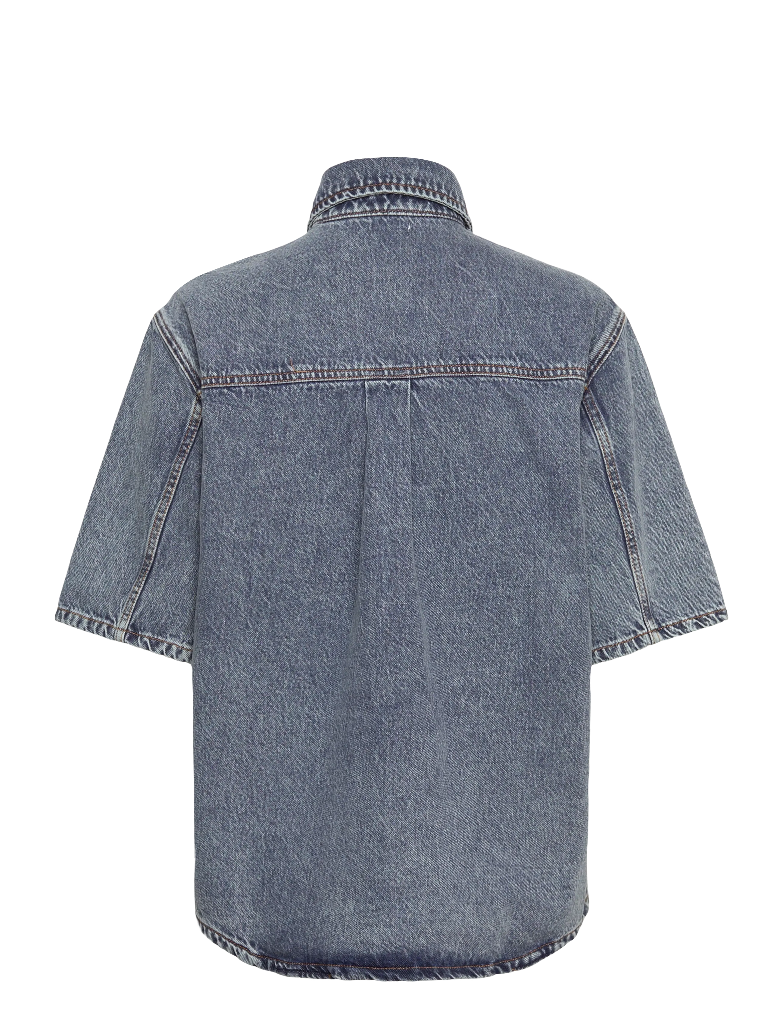 2NDDAY - 2ND Fayen - Summer Blue Denim - denim shirts - mid blue - 1