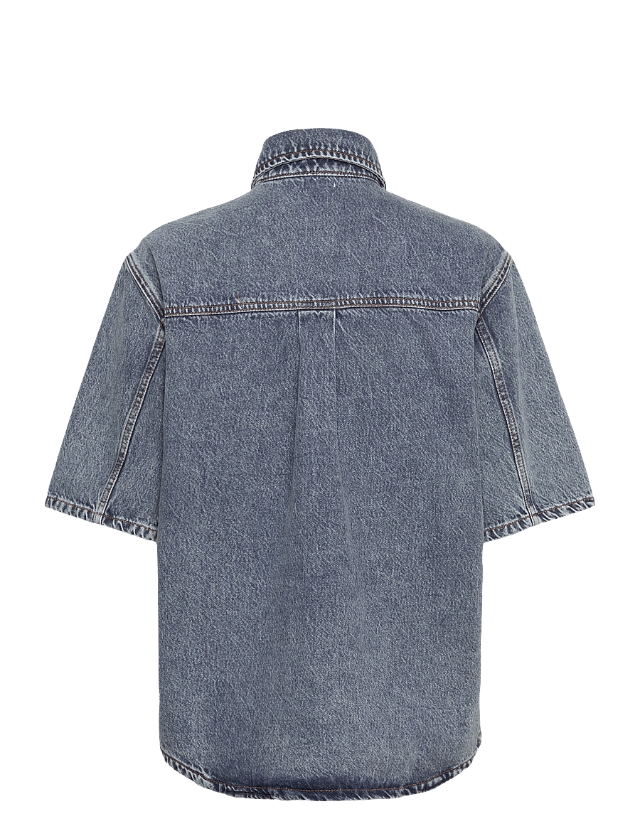 2NDDAY - 2ND Fayen - Summer Blue Denim - denimskjorter - mid blue - 1