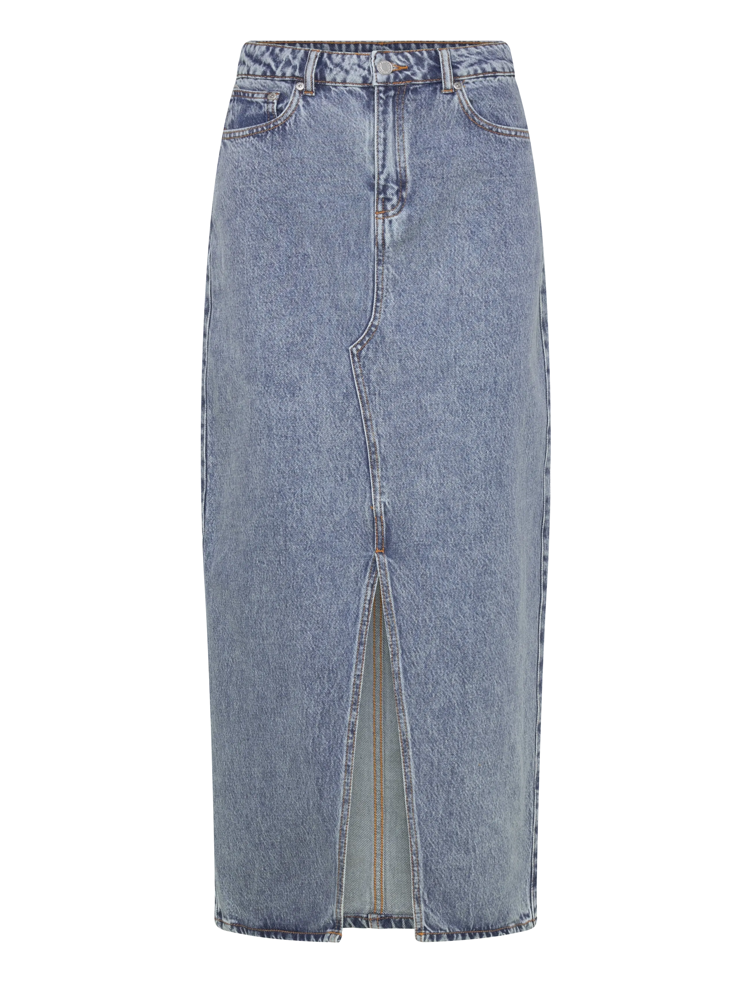 2NDDAY 2ND Larchy - Summer Blue Denim - Kokerrokken - MID BLUE / blue