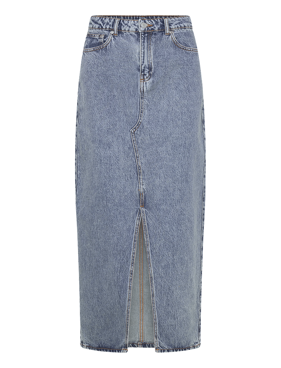 2NDDAY - 2ND Larchy - Summer Blue Denim - maxi röcke - mid blue - 0