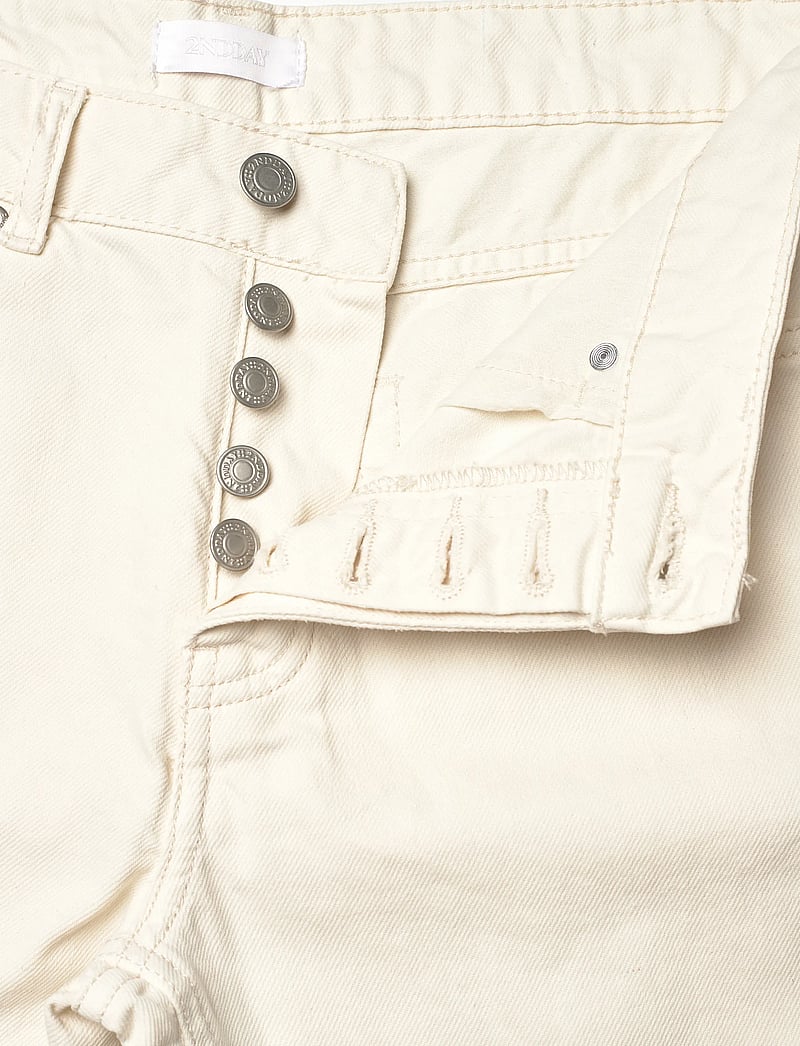 2NDDAY - 2ND Lamar - Twill Denim - alt laienevad teksad - tofu - 4