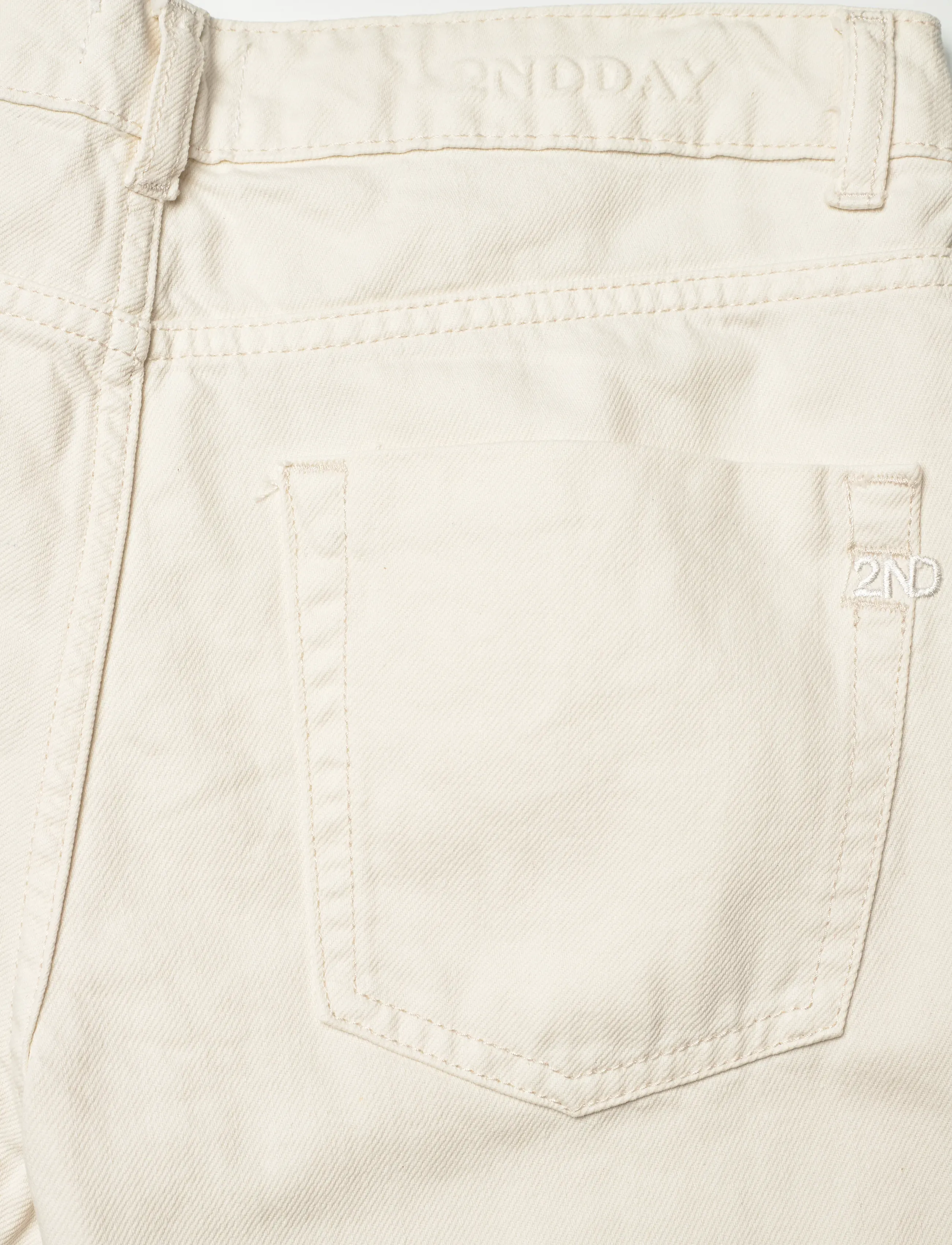 2NDDAY - 2ND Lamar - Twill Denim - bootcut-farkut - tofu - 5