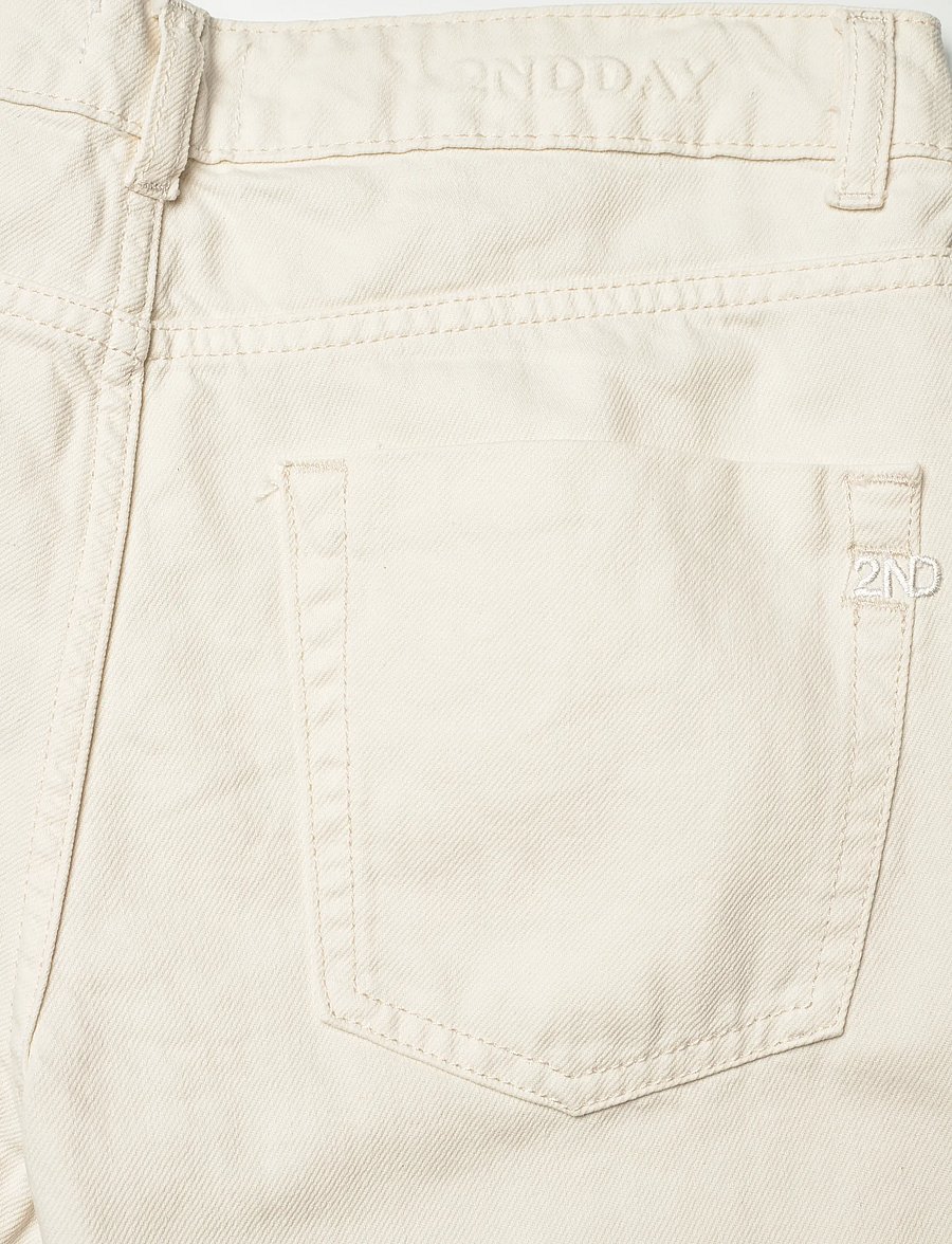 2NDDAY - 2ND Lamar - Twill Denim - alt laienevad teksad - tofu - 5