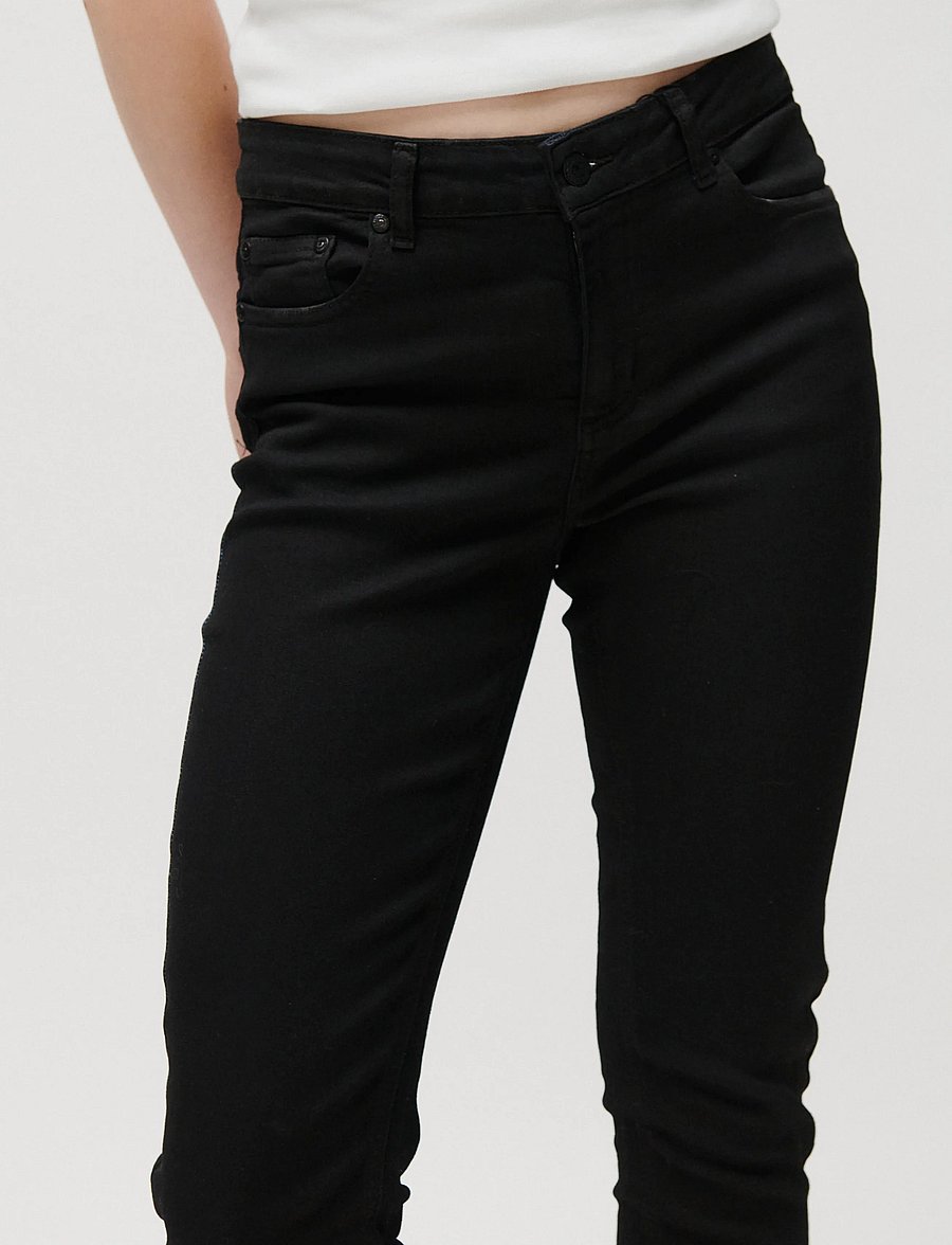 2NDDAY - 2ND Samantha - Stretch Delight - slim-fit-jeans - un black denim - 3