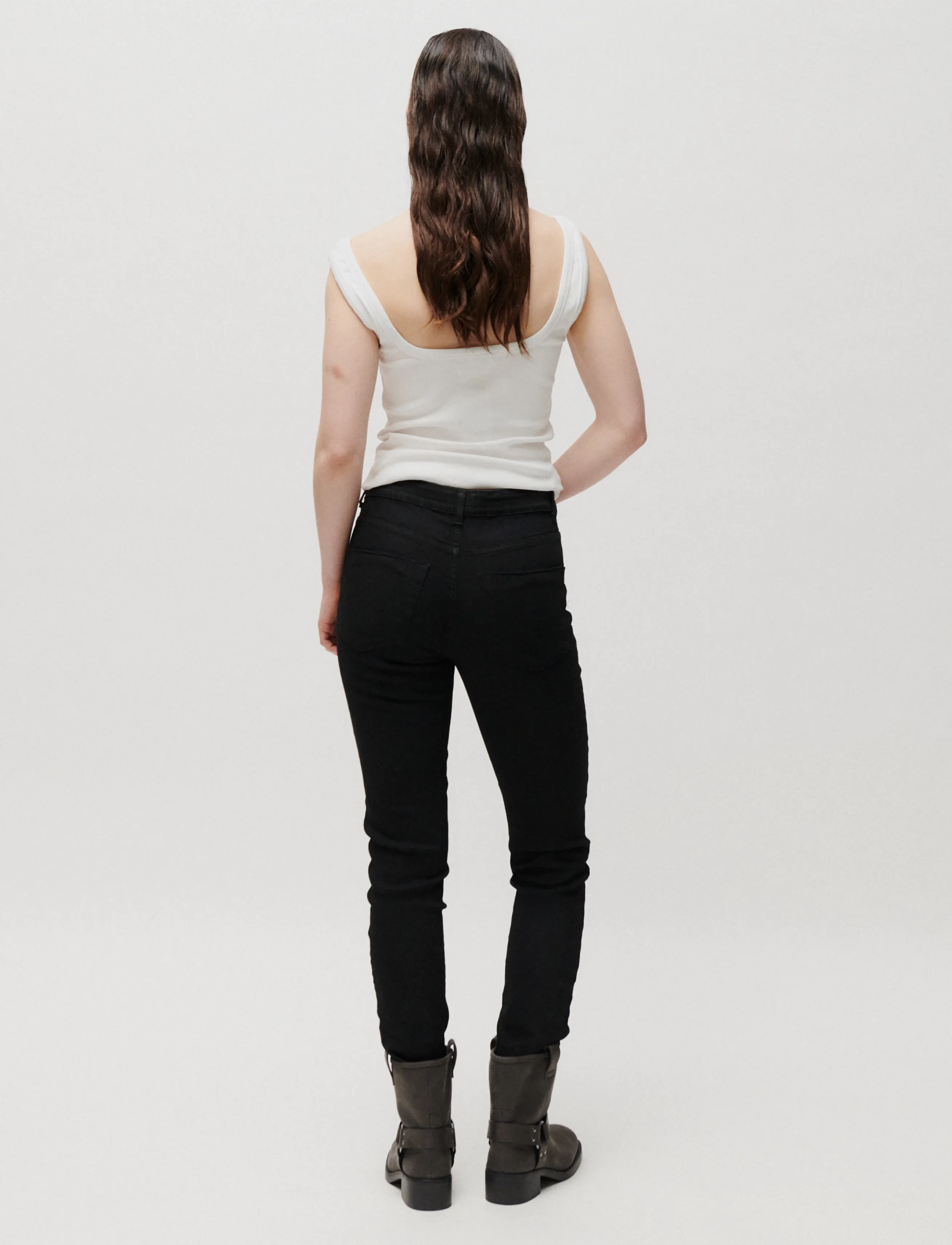 2NDDAY - 2ND Samantha - Stretch Delight - slim-fit-jeans - un black denim - 5