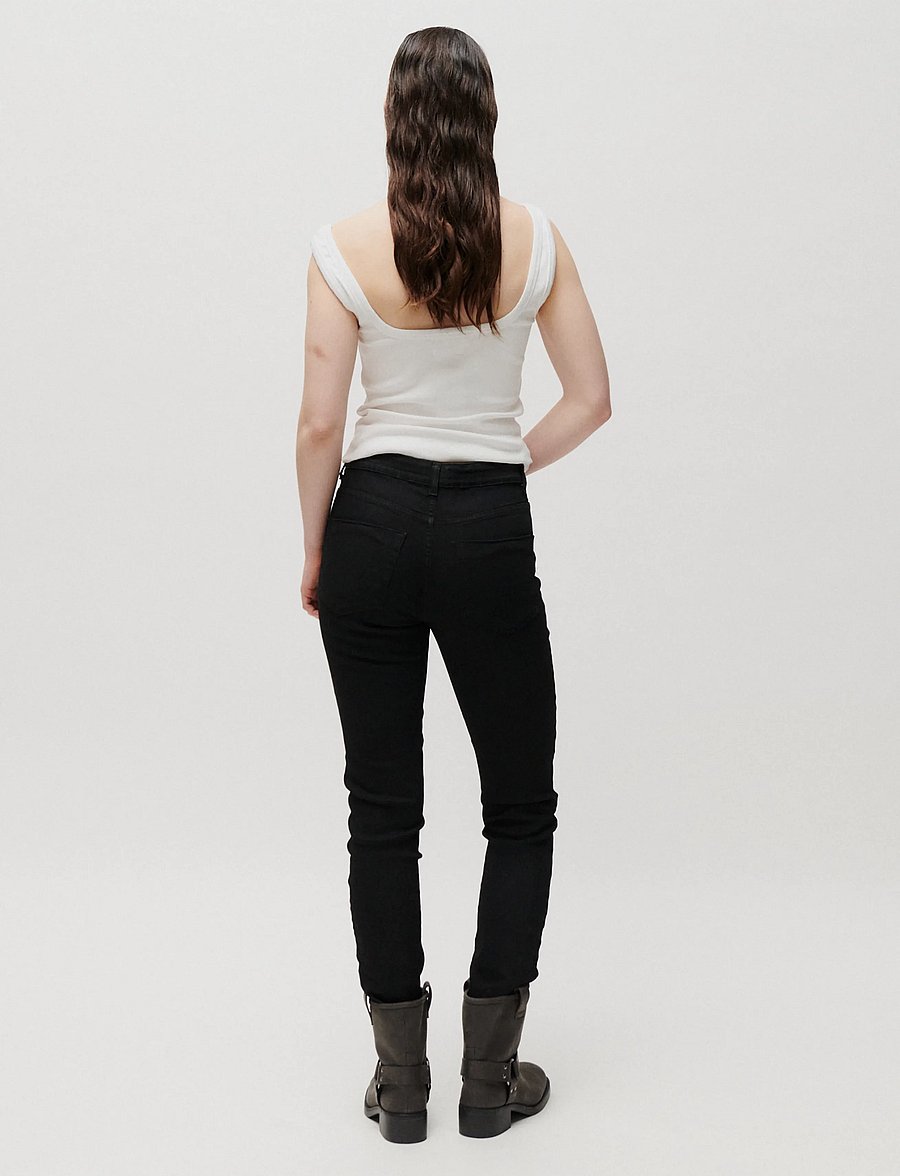 2NDDAY - 2ND Samantha - Stretch Delight - slim-fit-jeans - un black denim - 5