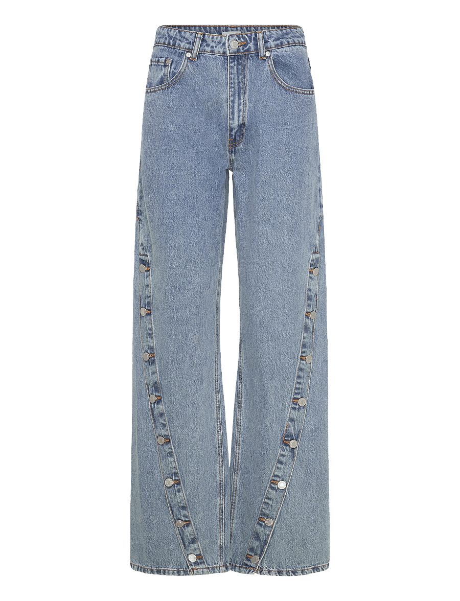 2NDDAY - 2ND Tyler - Summer Blue Denim - laia säärega teksad - mid blue - 1