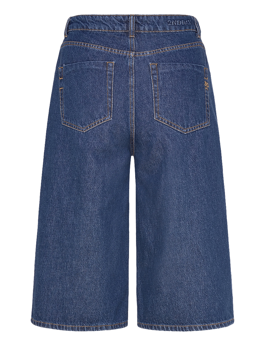 2NDDAY - 2ND Rilyn - Corsica Blue Denim - jorts - intense blue - 2