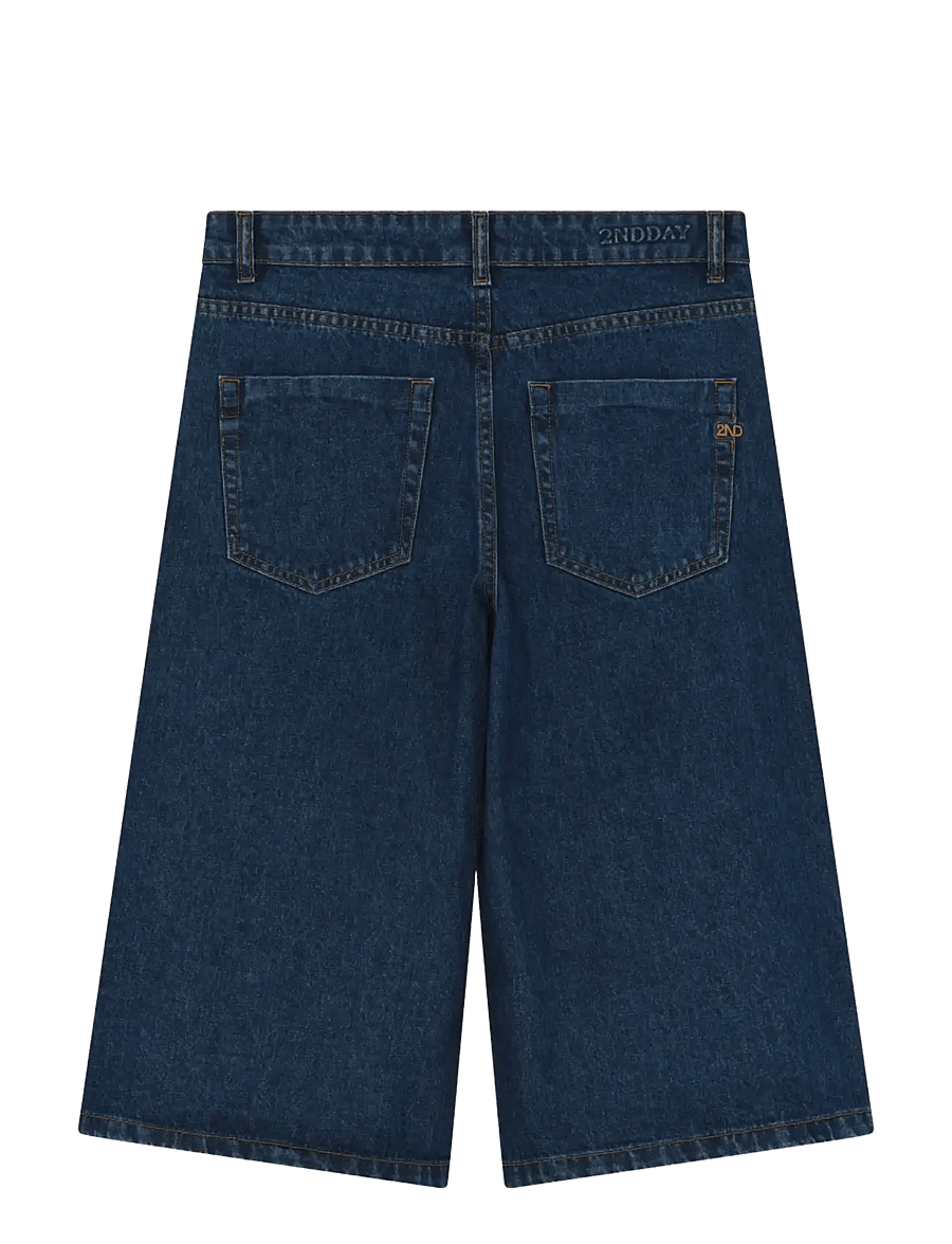 2NDDAY - 2ND Rilyn - Corsica Blue Denim - jorts - intense blue - 4