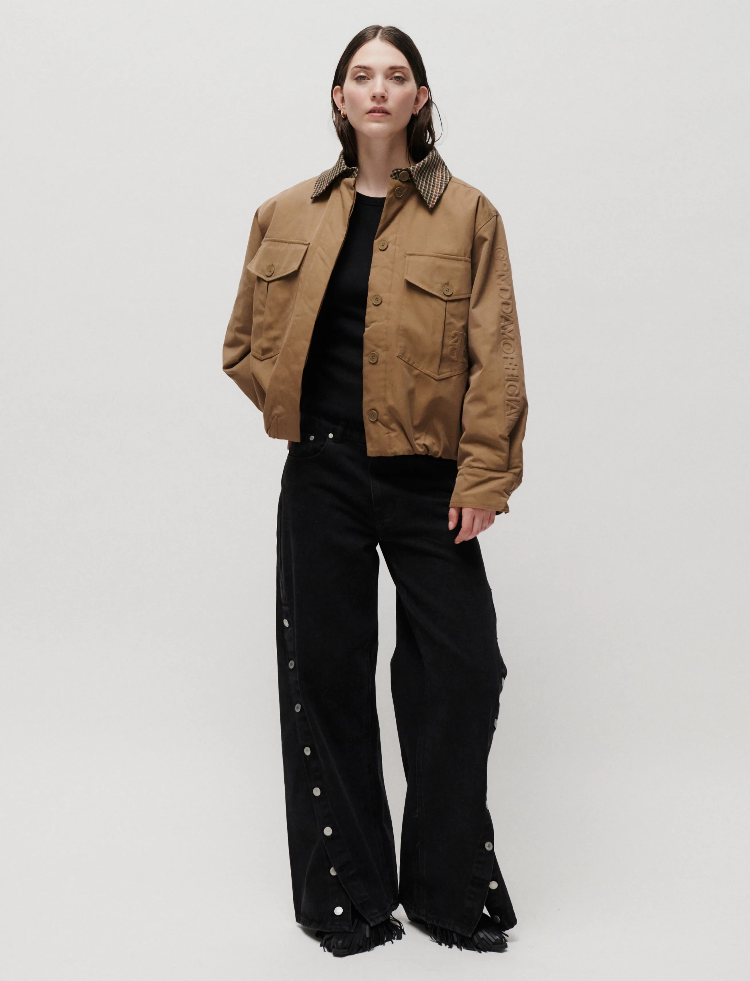 2NDDAY 2ND Juri - Spring Trench - Bomberjacken - WINTER MOSS / brown