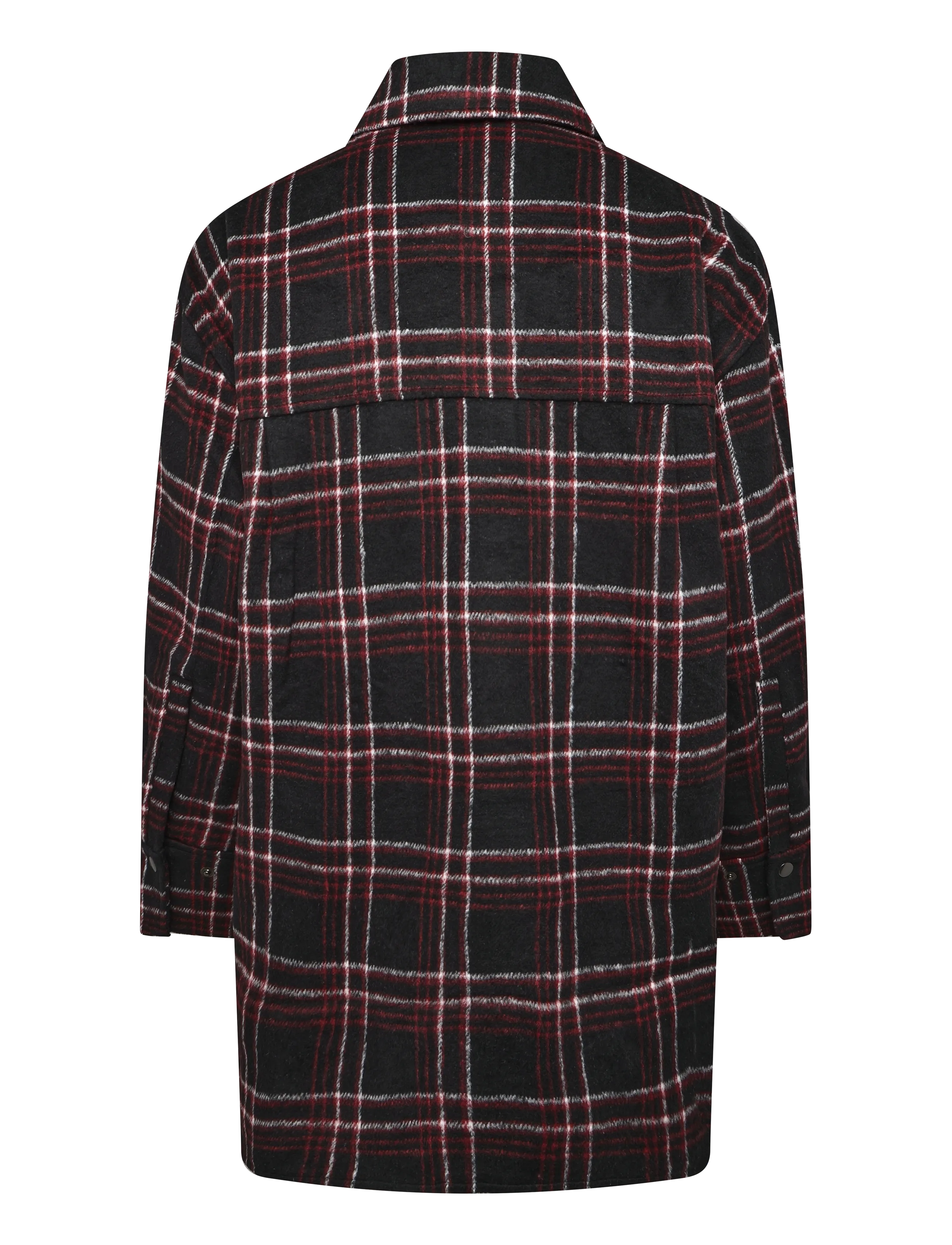 2NDDAY - 2ND Seth - Funky Flannel - steppjacken - black - 2