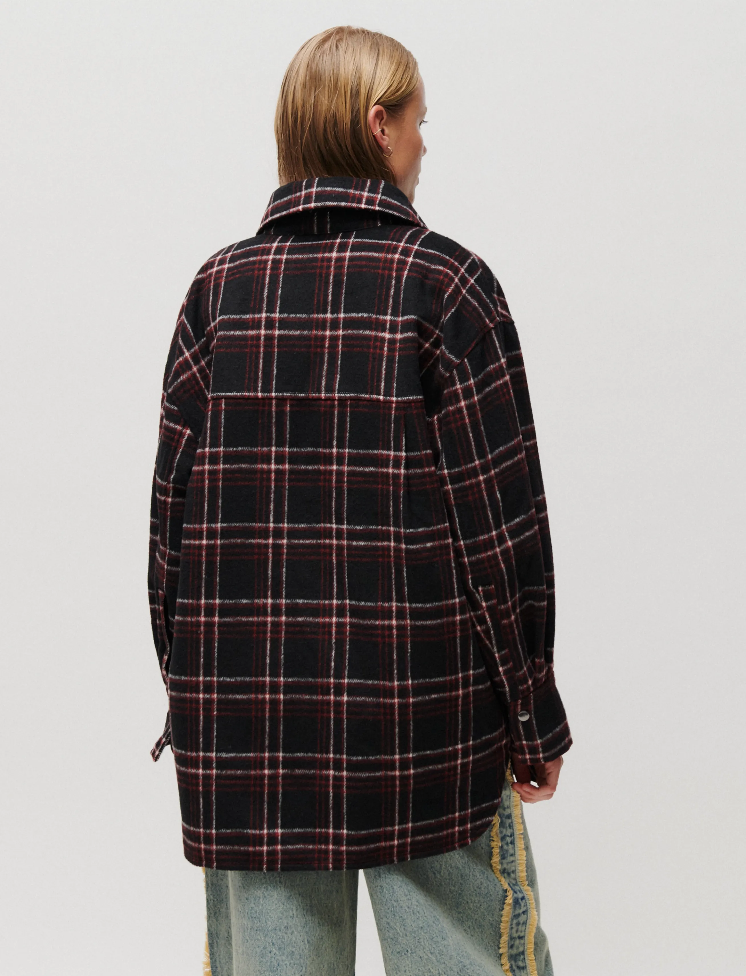 2NDDAY - 2ND Seth - Funky Flannel - steppjacken - black - 4