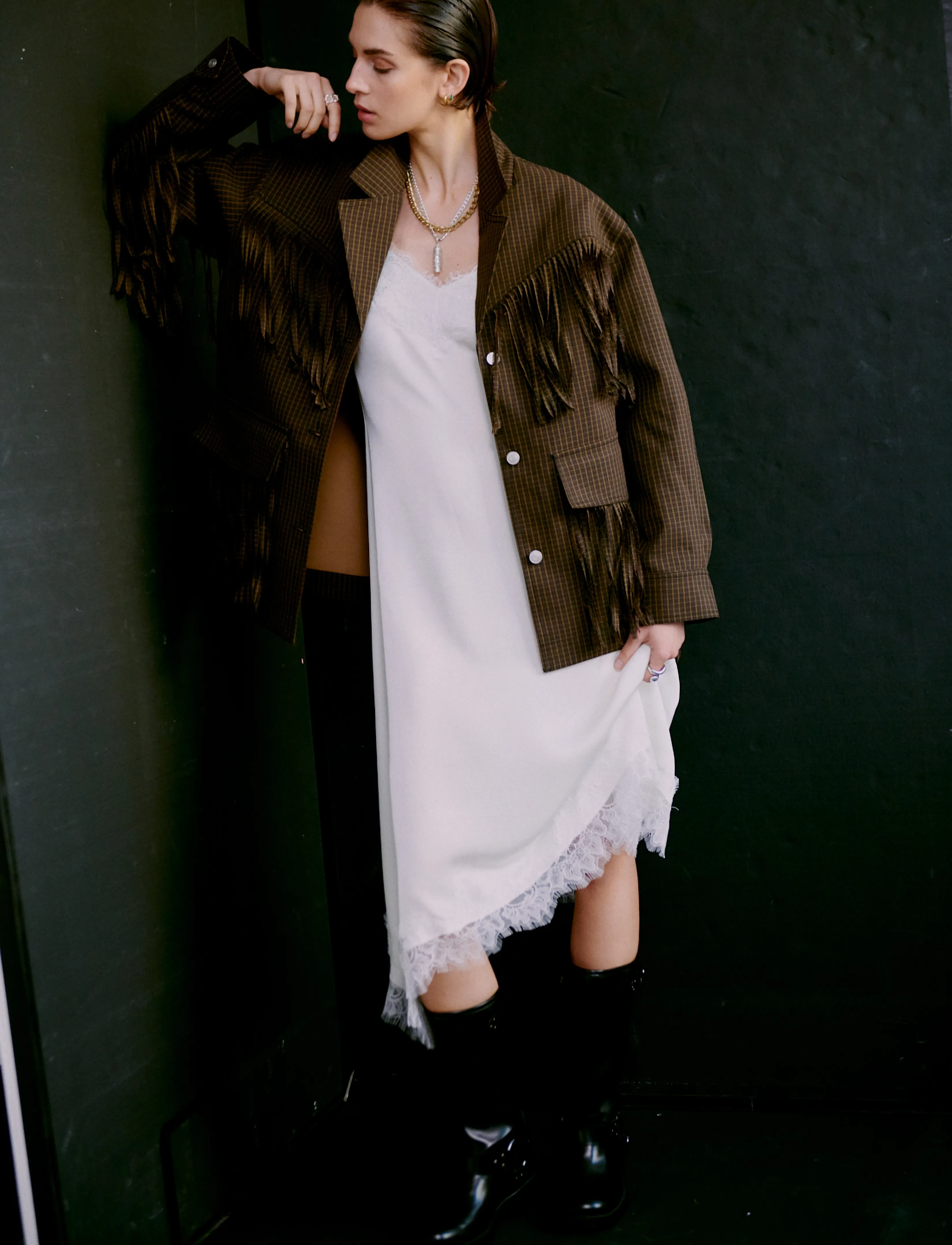 2Nd Brucina Check Fringe 5