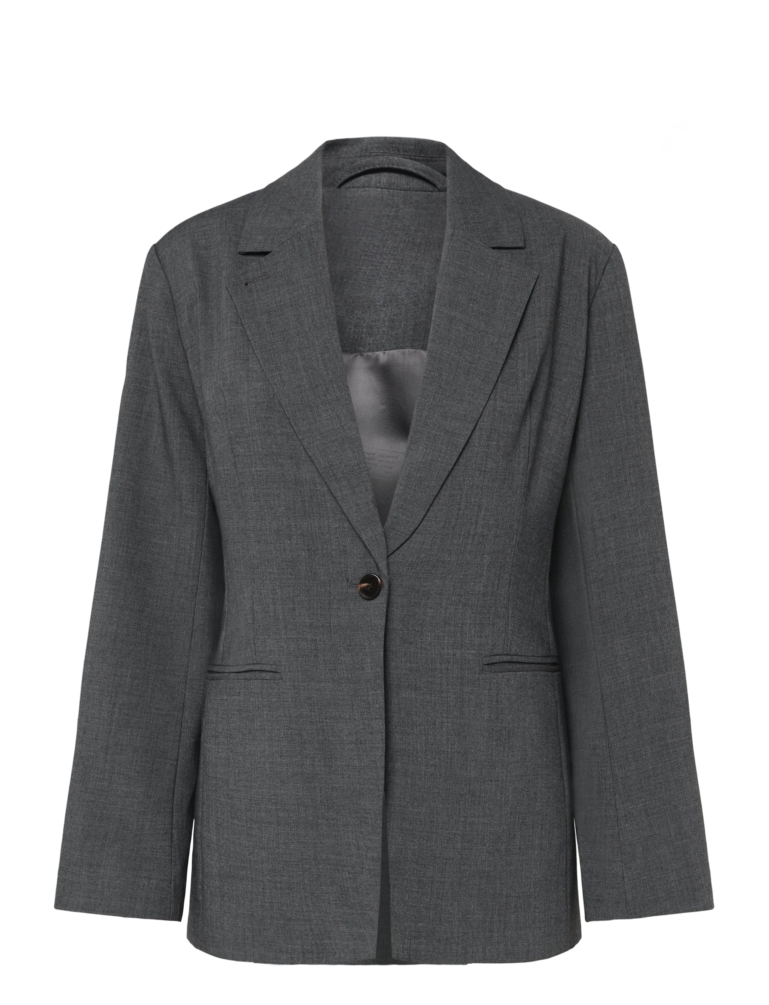 2NDDAY 2ND Hanzan - Melange Suiting - 2NDDAY - LIGHT GREY MELANGE / grey