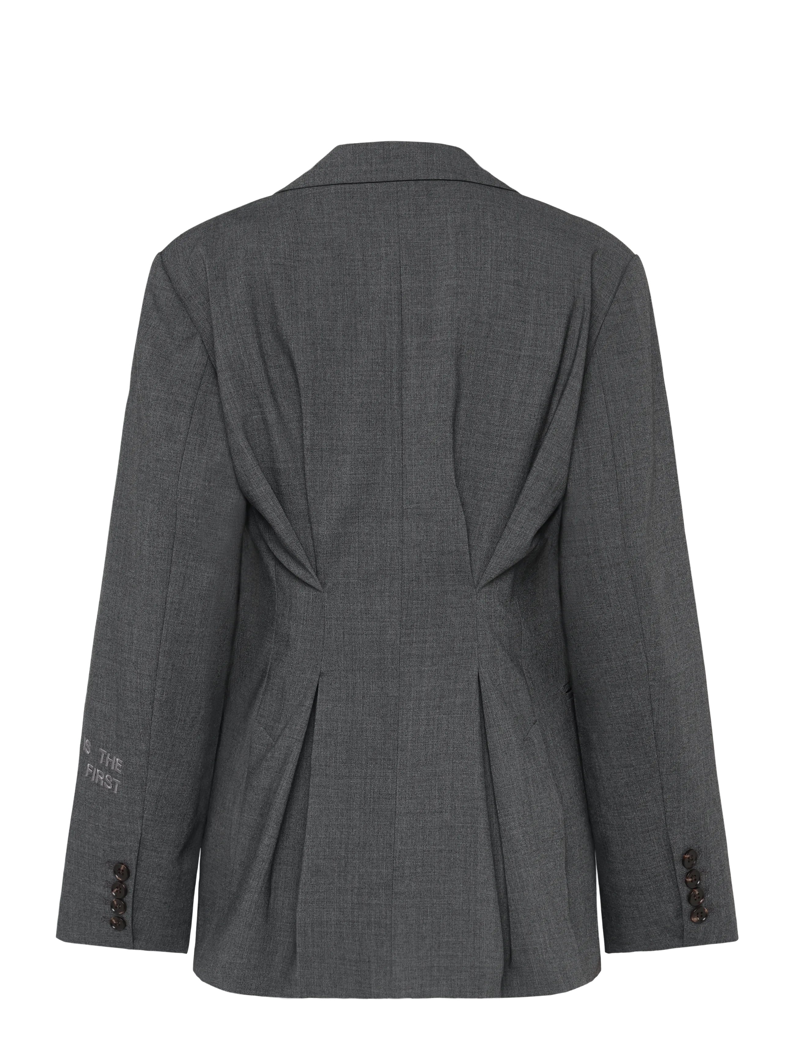 2NDDAY - 2ND Hanzan - Melange Suiting - enkeltradede blazere - light grey melange - 2