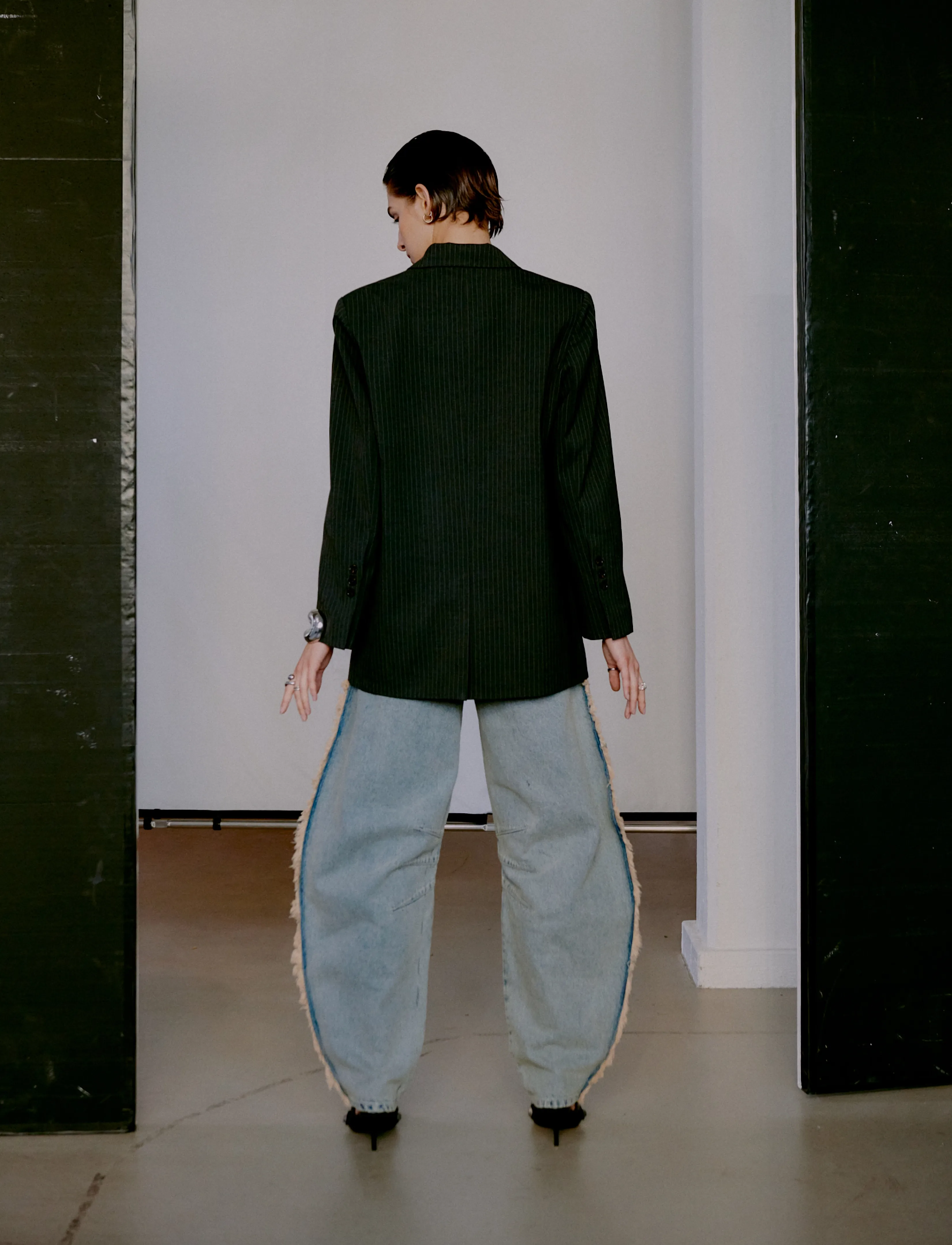 2NDDAY 2Nd Oren Yarn Dye Suiting kavajer & blazers dam – bild 6
