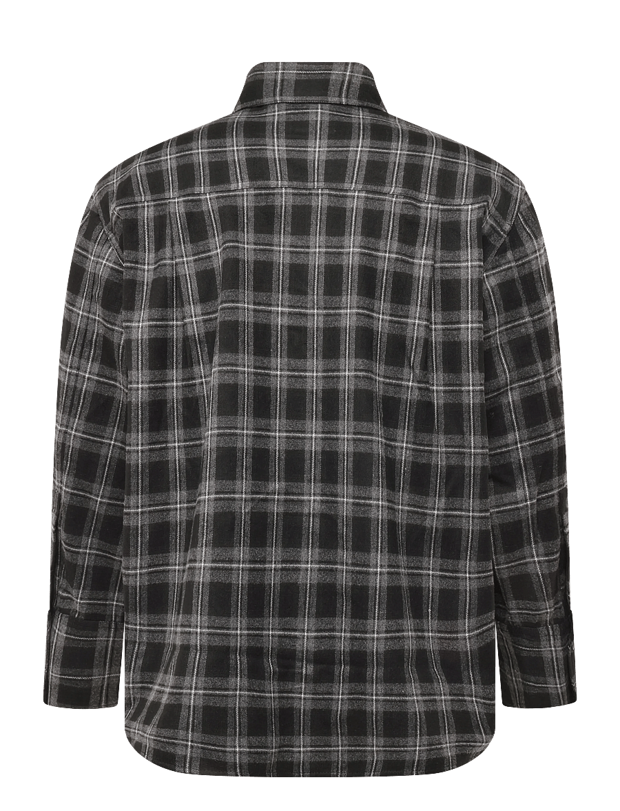 2NDDAY - 2ND Manny - Fall Flannel - langärmlige hemden - medium grey melange - 1