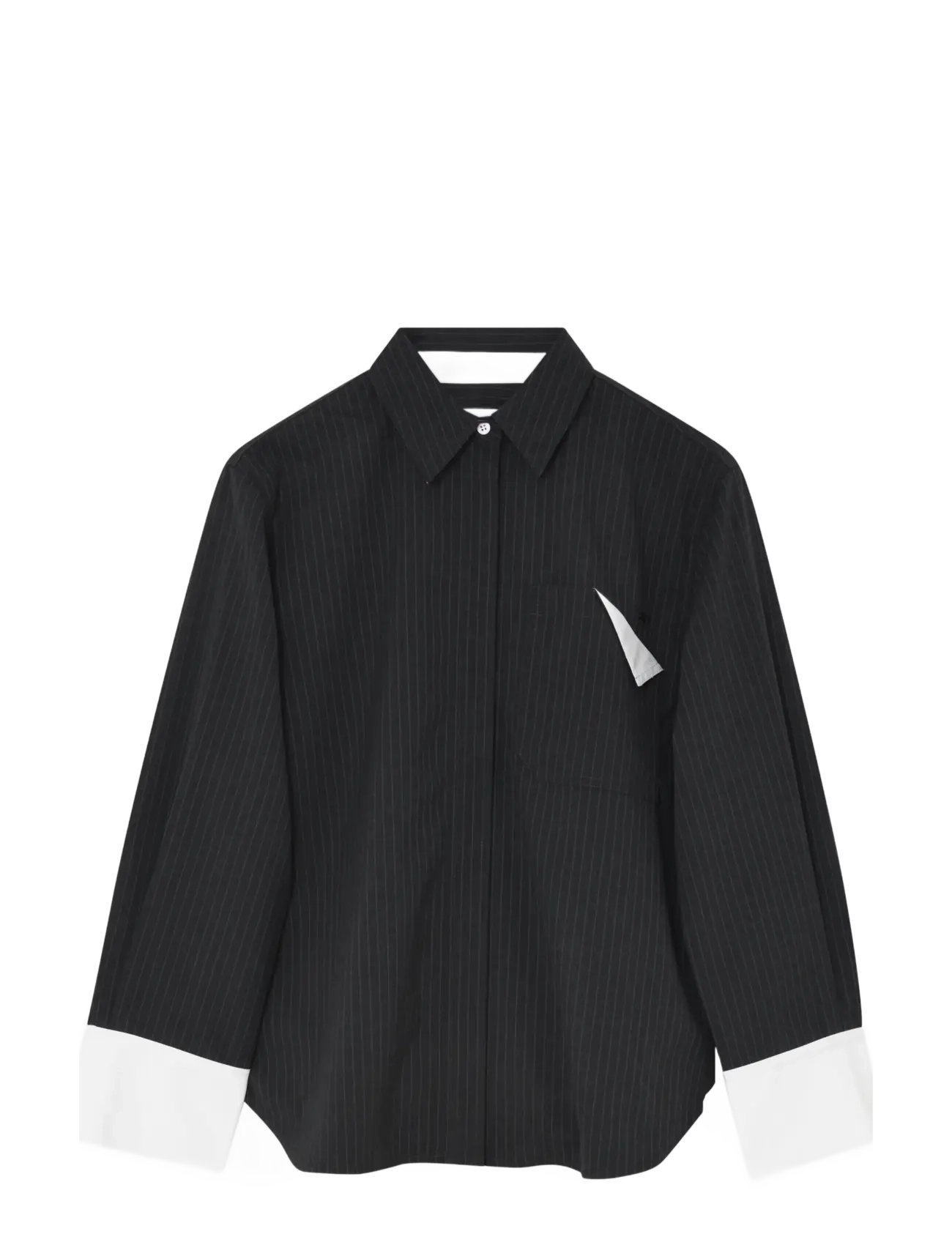 2NDDAY - 2ND Ishii - Yarn Dye Suiting - langærmede skjorter - phantom - 2