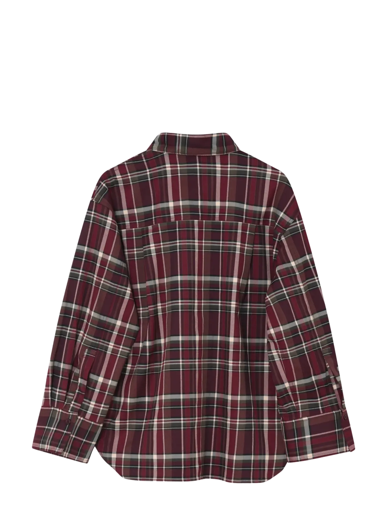 2NDDAY - 2ND Manny - Classic flannel - langærmede skjorter - pomegranate - 2