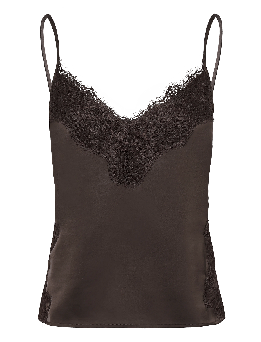 2NDDAY - 2ND Oyan - Boho Lace - Ärmlösa blusar - java - 0