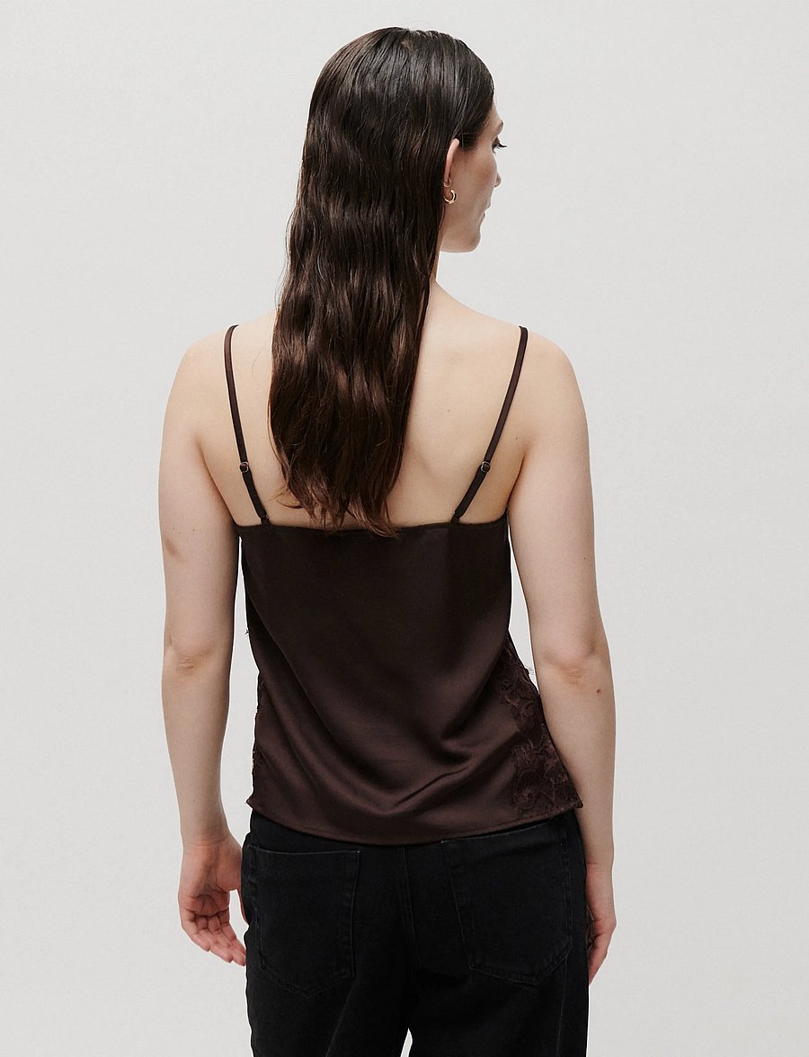 2NDDAY - 2ND Oyan - Boho Lace - Ärmlösa blusar - java - 3