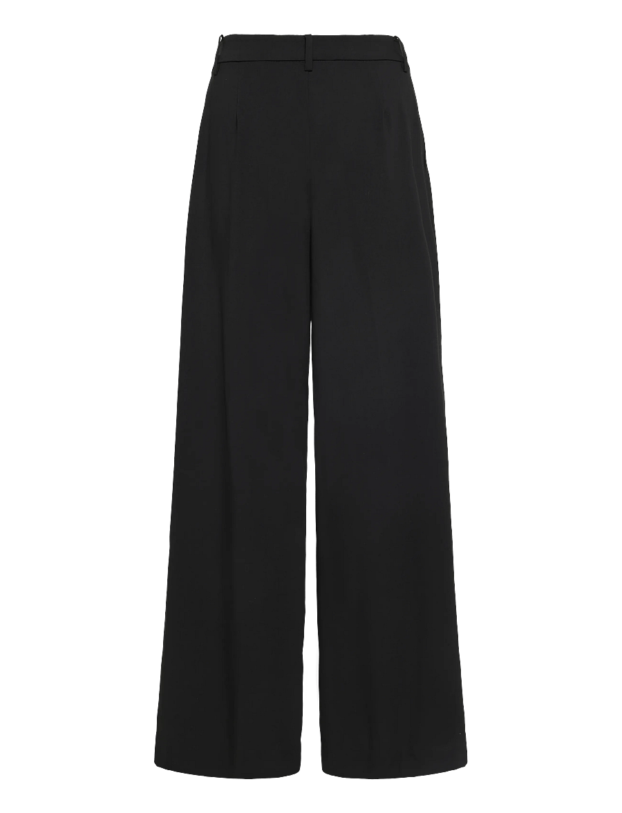 2NDDAY - 2ND Mille - Melange Suiting - kostymbyxor - black - 1