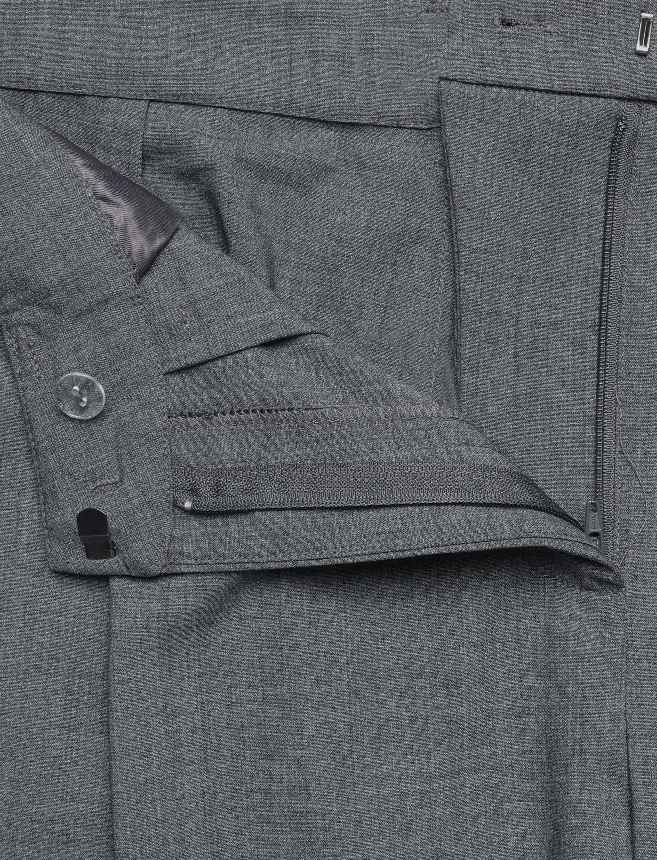 2NDDAY - 2ND Mille - Melange Suiting - anzugshosen - light grey melange - 2