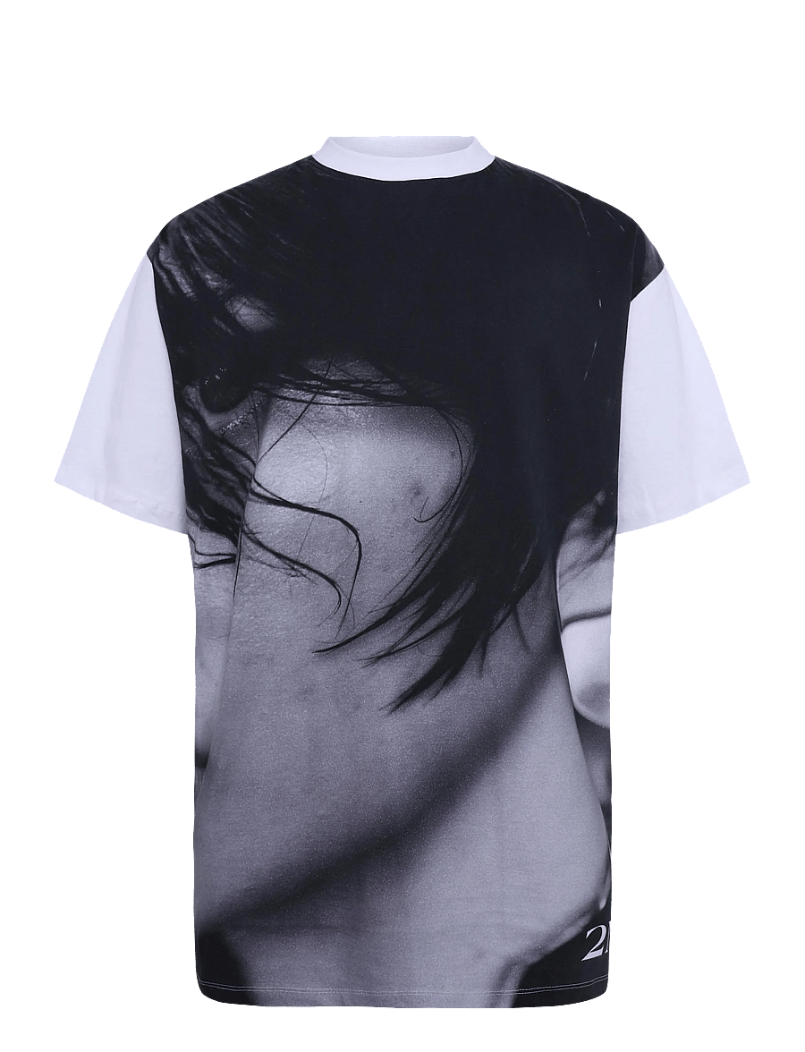 2NDDAY - 2ND Aralis TT - Overwashed Jersey - t-shirts - bright white - 1