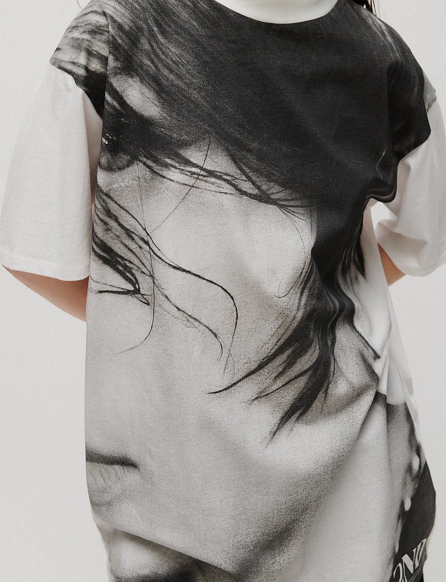 2NDDAY - 2ND Aralis TT - Overwashed Jersey - t-shirts - bright white - 0