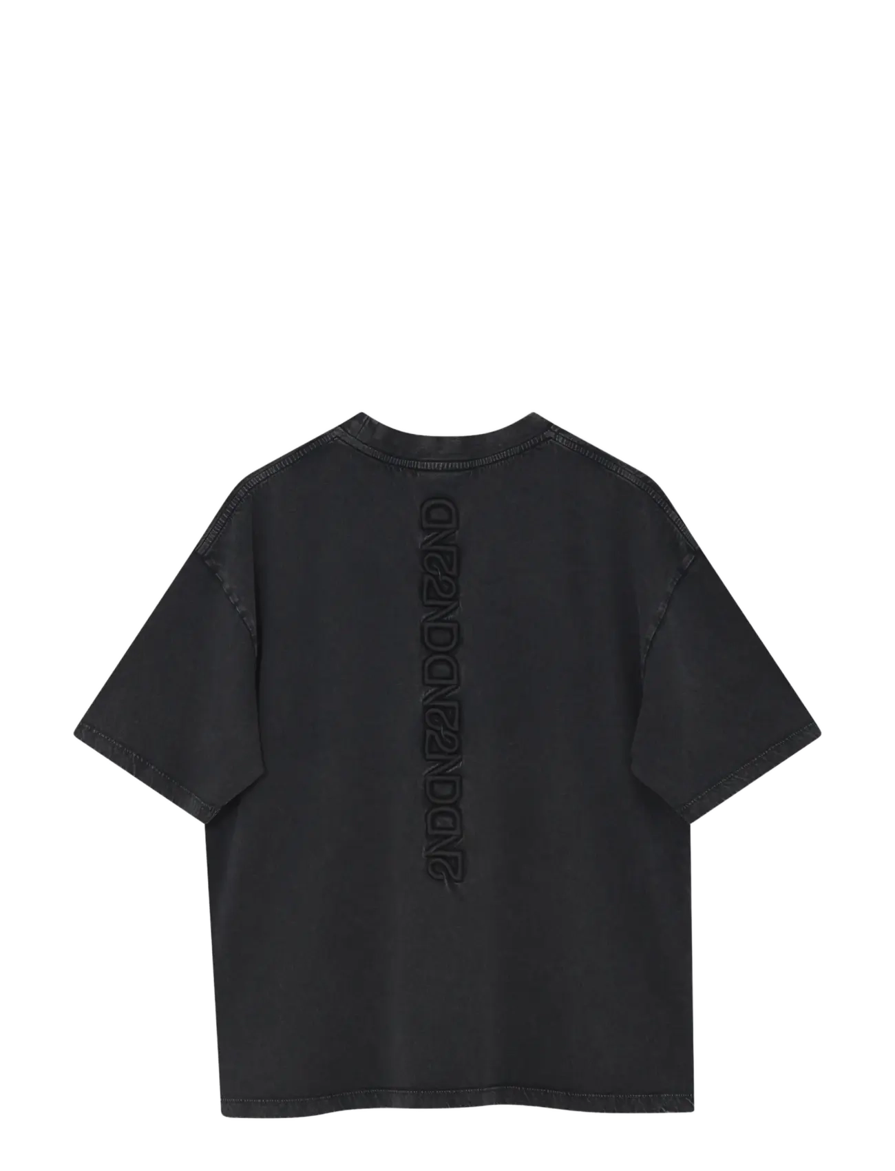 2NDDAY - 2ND Araly TT - Overwashed Jersey - t-shirts - black - 2
