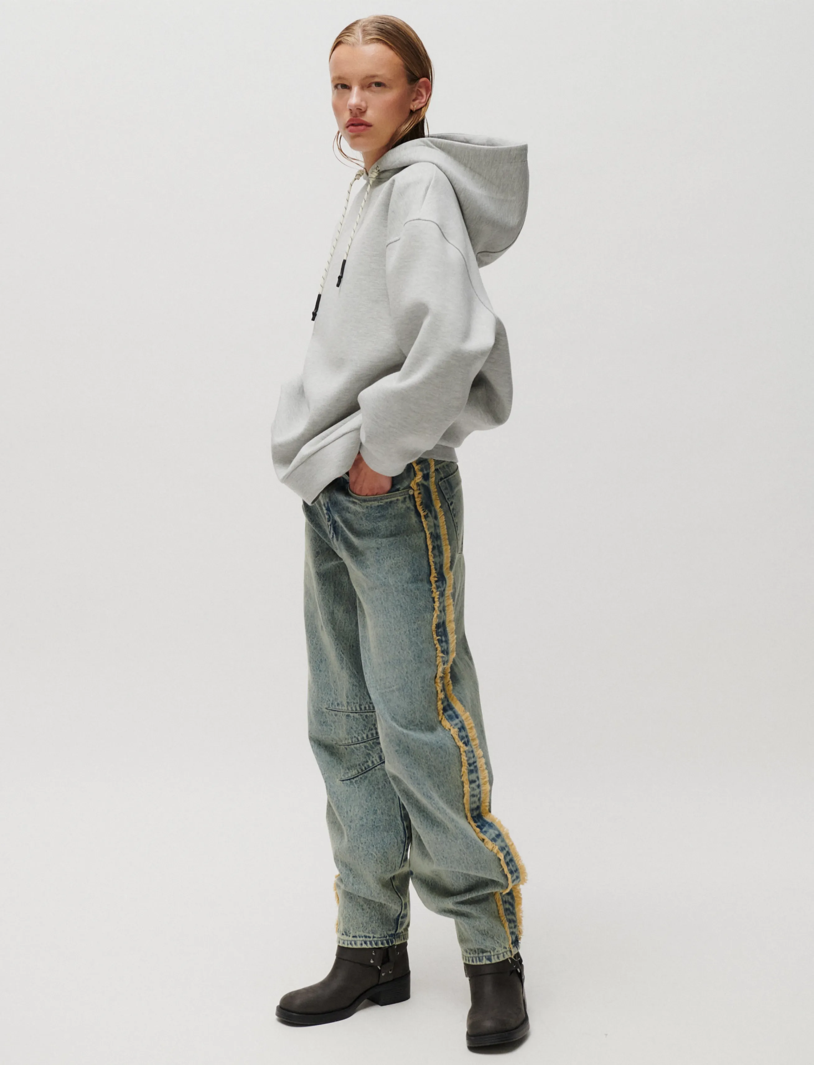2NDDAY - 2ND Bocarra - Vintage Wash - barrel jeans - vintage blue - 4