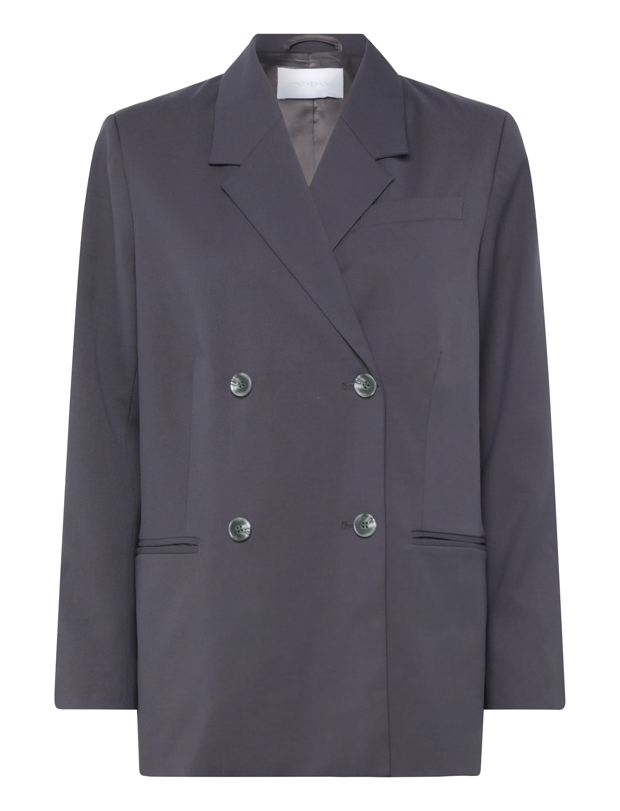 2NDDAY 2ND Herman - Mid weight suiting - Tøj - 193918 PERISCOPE / grey
