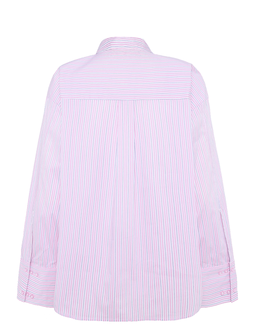 2NDDAY - 2ND Rue - Fall Shirting - langärmlige hemden - pink stripe - 1