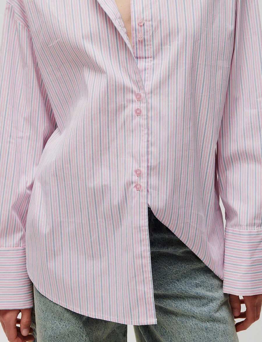 2NDDAY - 2ND Rue - Fall Shirting - langärmlige hemden - pink stripe - 3