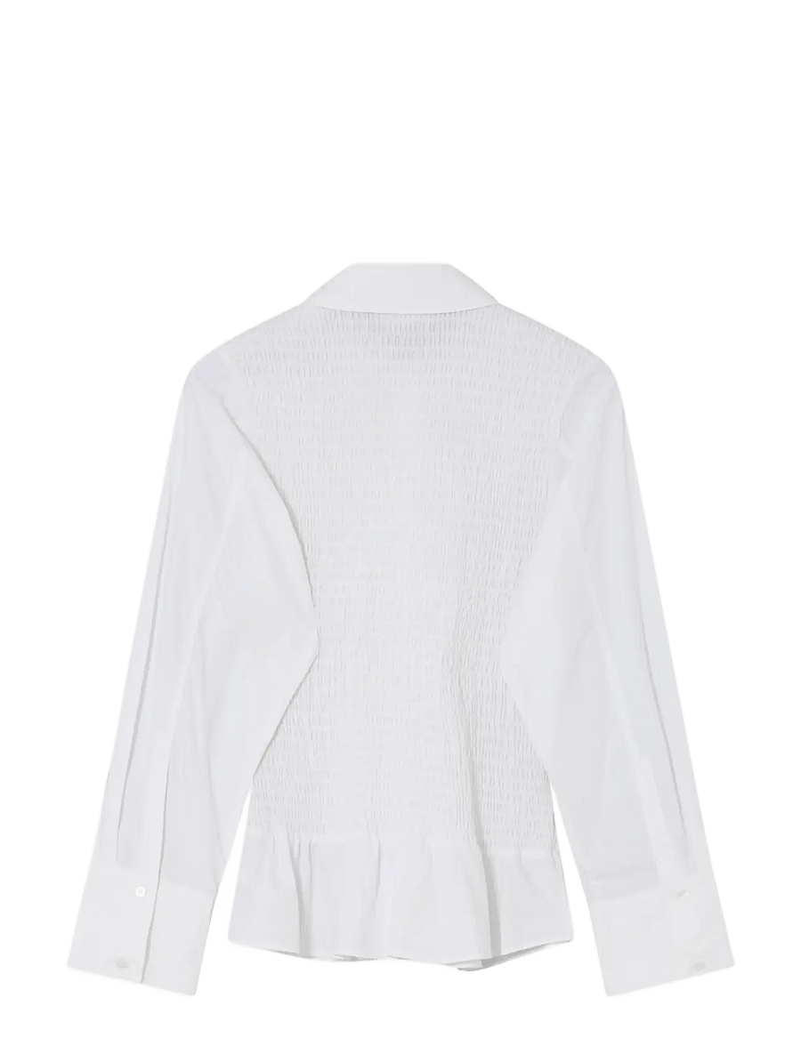 2NDDAY - 2NDJoda - Crispy Poplin - langærmede skjorter - brilliant white - 2