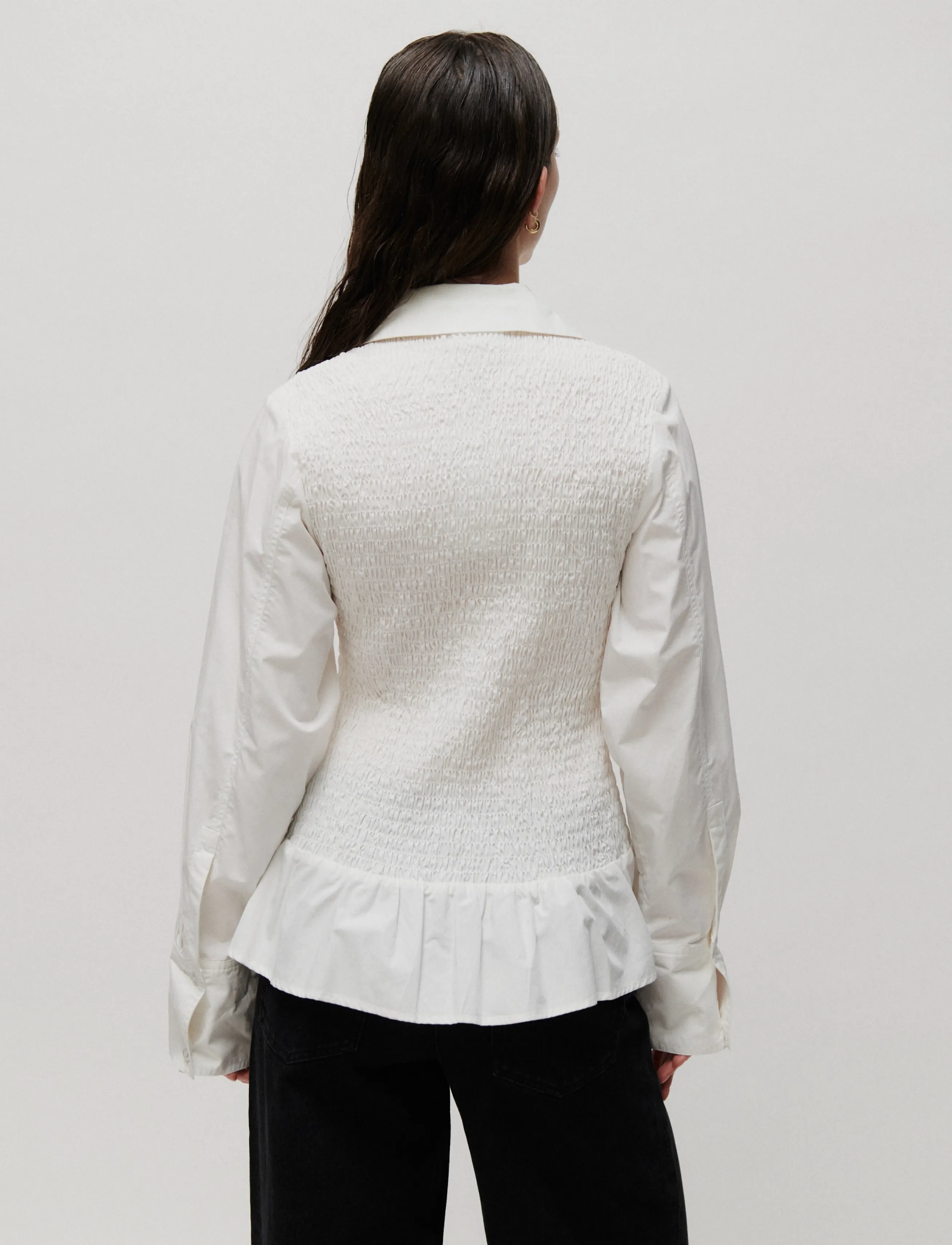 2NDDAY - 2NDJoda - Crispy Poplin - langærmede skjorter - brilliant white - 4