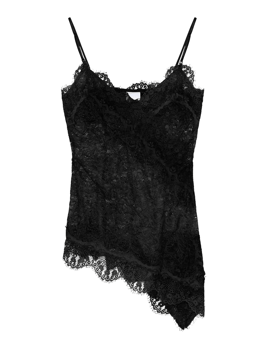 2NDDAY - 2NDWillet - Refined Lace - slip dresses - black - 1
