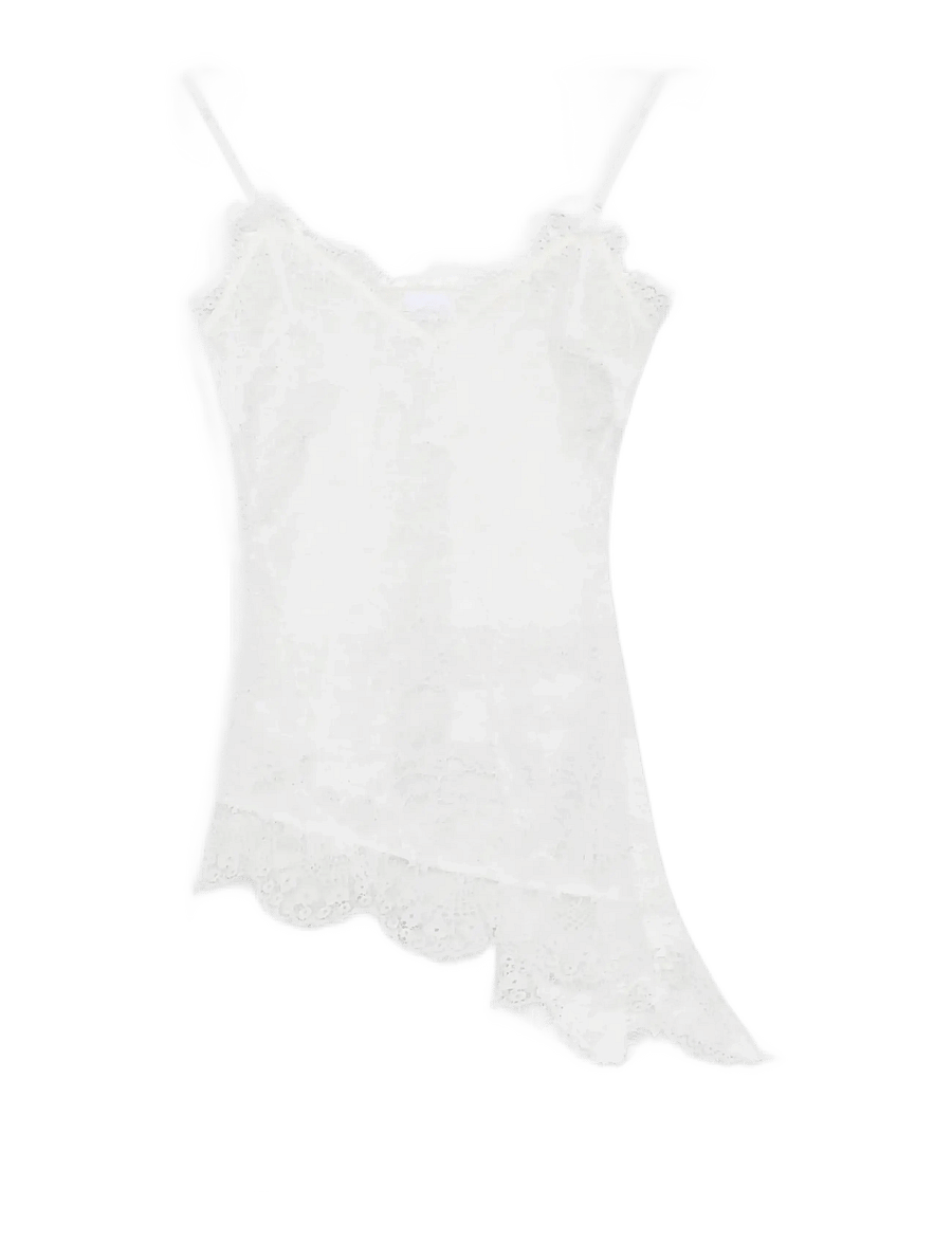 2NDDAY - 2NDWillet - Refined Lace - slip dresses - white alyssum - 1