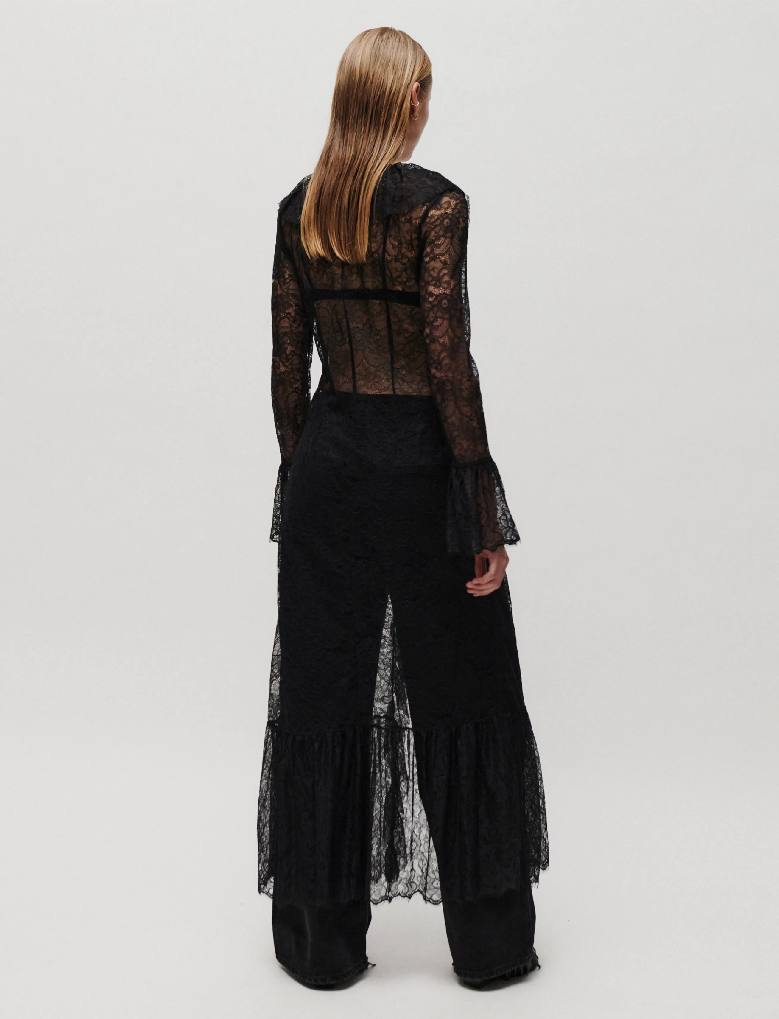 2NDDAY - 2NDWilletta - Refined Lace - spitzenkleider - black - 5