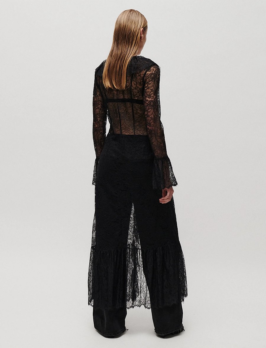 2NDDAY - 2NDWilletta - Refined Lace - spitzenkleider - black - 5