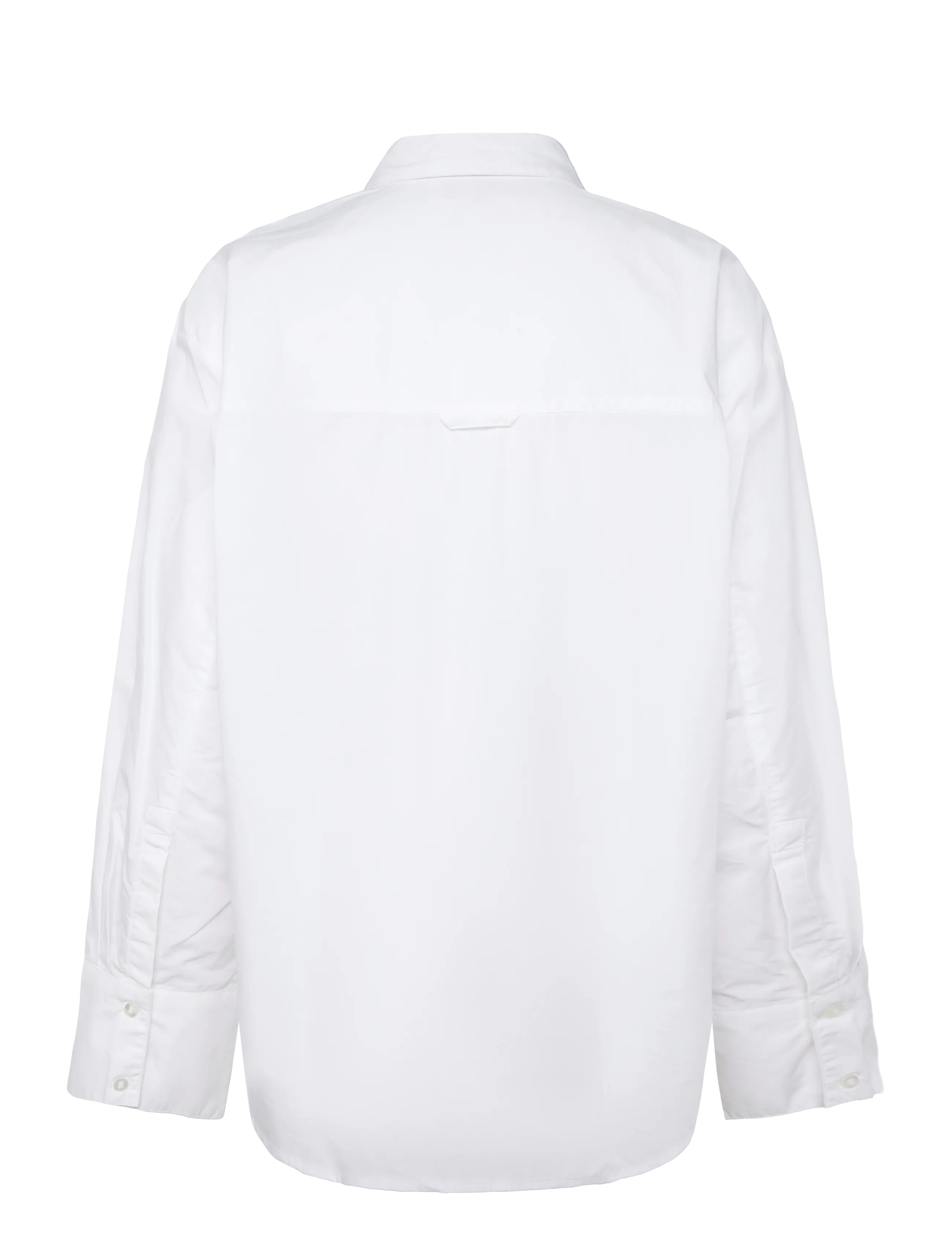 2NDDAY - 2NDRordas - Crispy Poplin - pikkade varrukatega särgid - brilliant white - 2