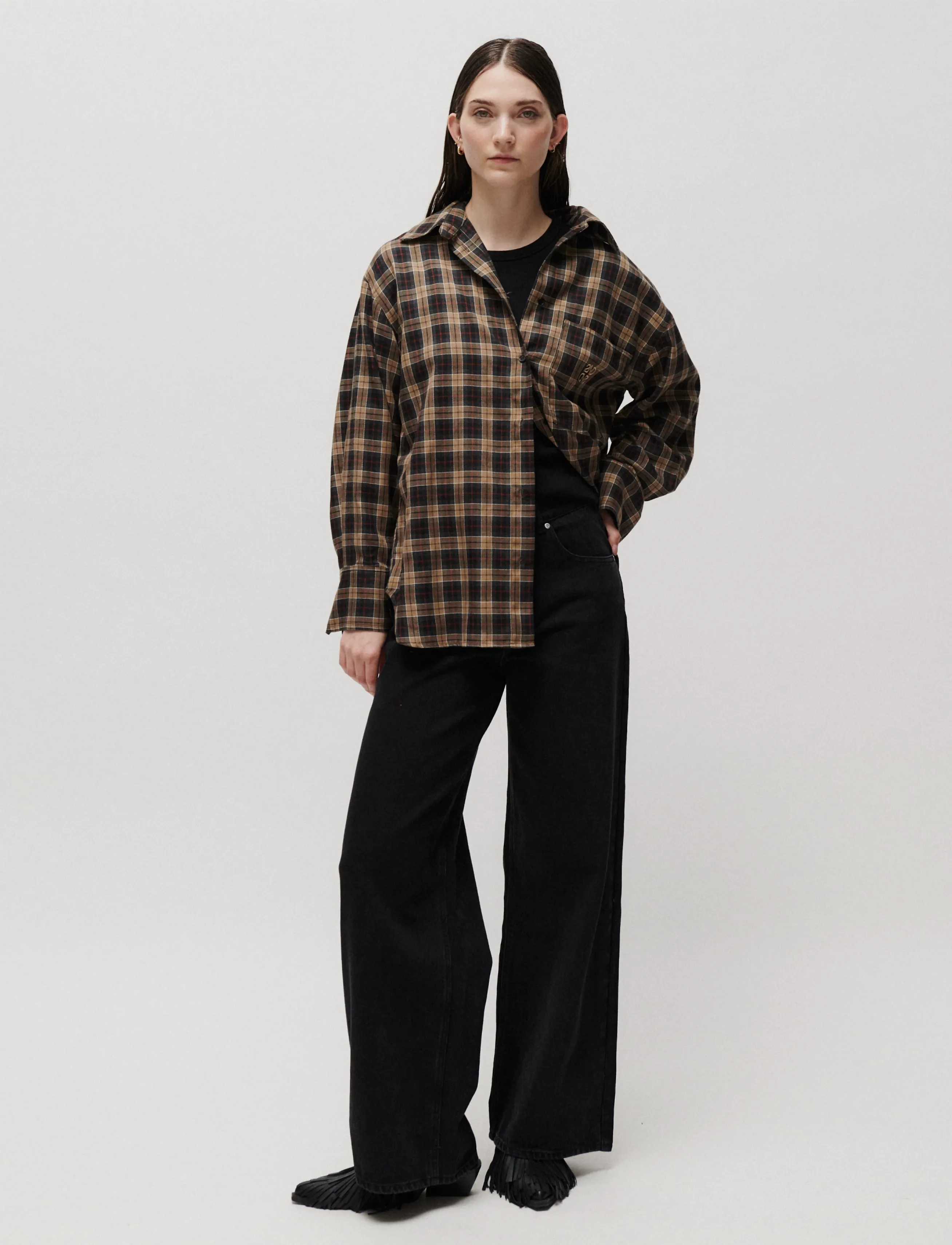 2NDDAY - 2NDManny - Classic Flannel - pikkade varrukatega särgid - rocky road - 4