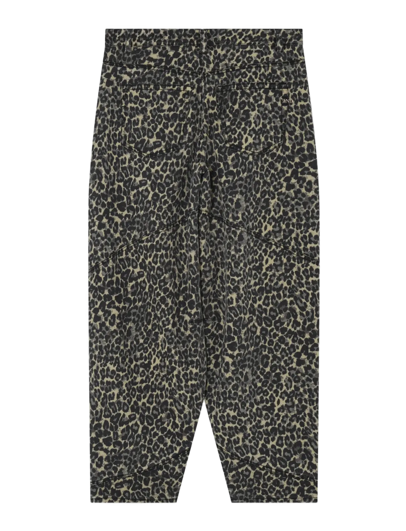 2NDDAY - 2NDBoe - Print Denim - barrel jeans - leo aop - 2