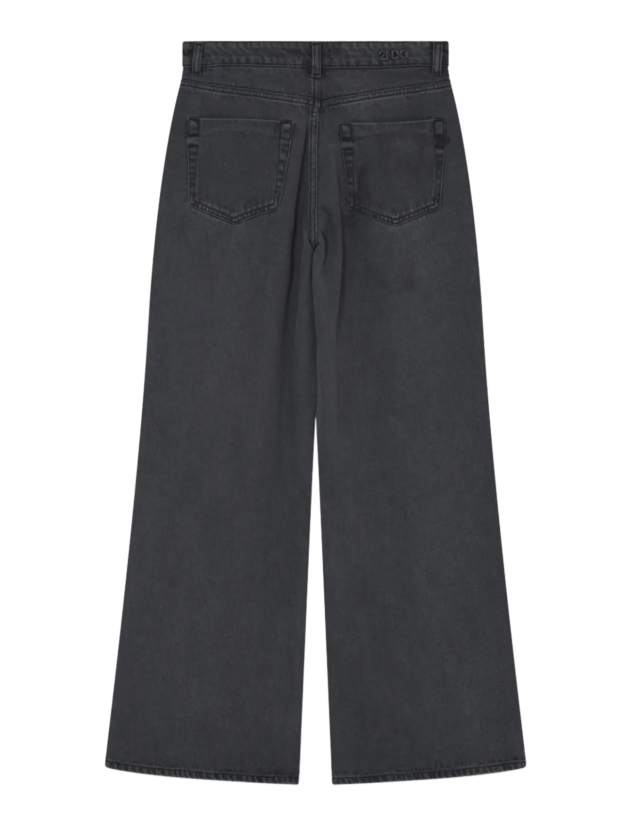2NDDAY - 2NDRoden - Grunge Denim - brede jeans - mid grey denim - 2
