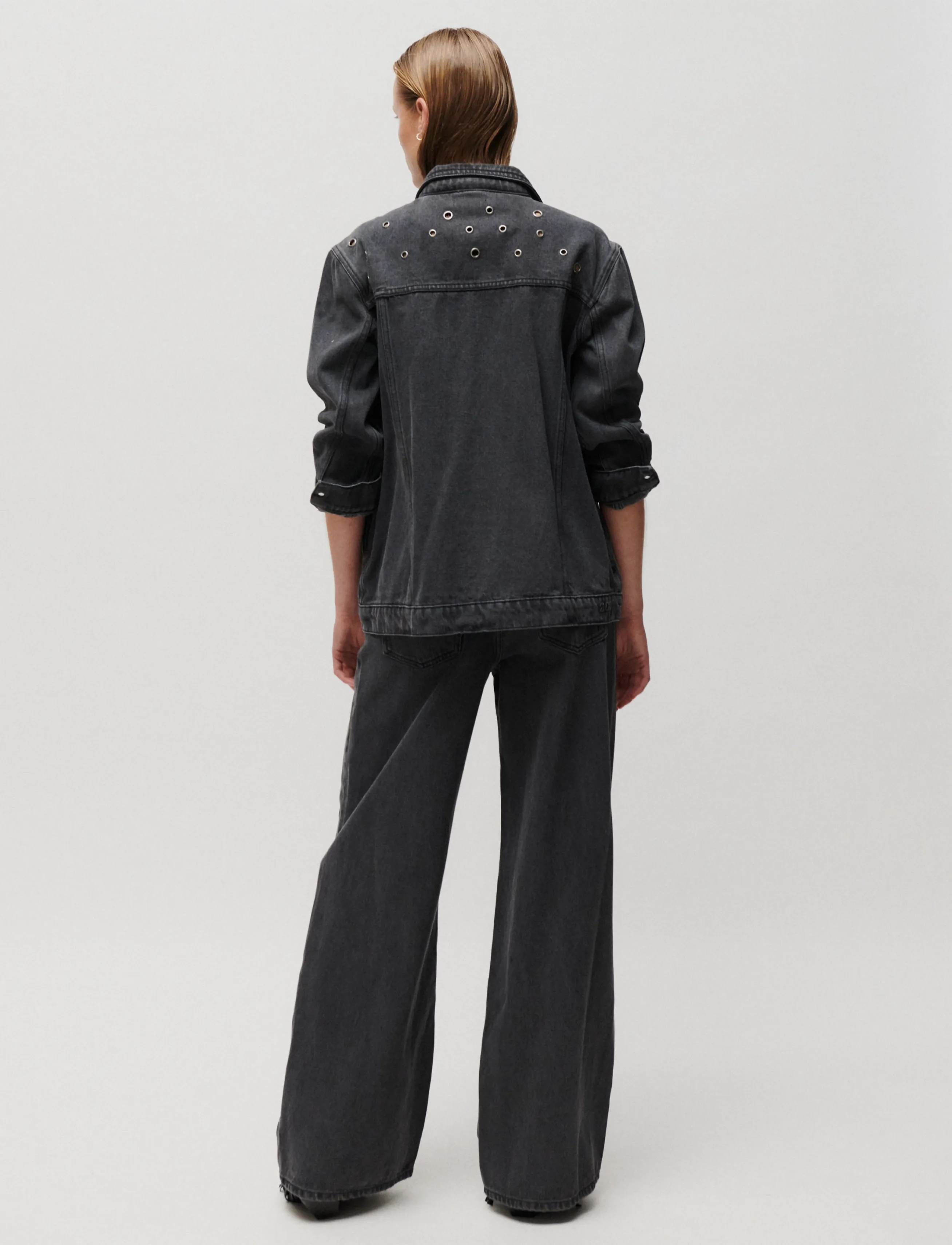 2NDDAY - 2NDRoden - Grunge Denim - brede jeans - mid grey denim - 3