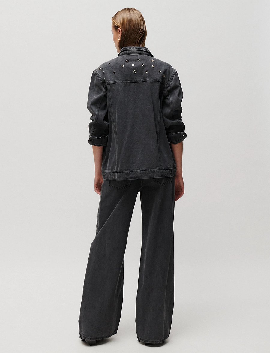 2NDDAY - 2NDRoden - Grunge Denim - brede jeans - mid grey denim - 3