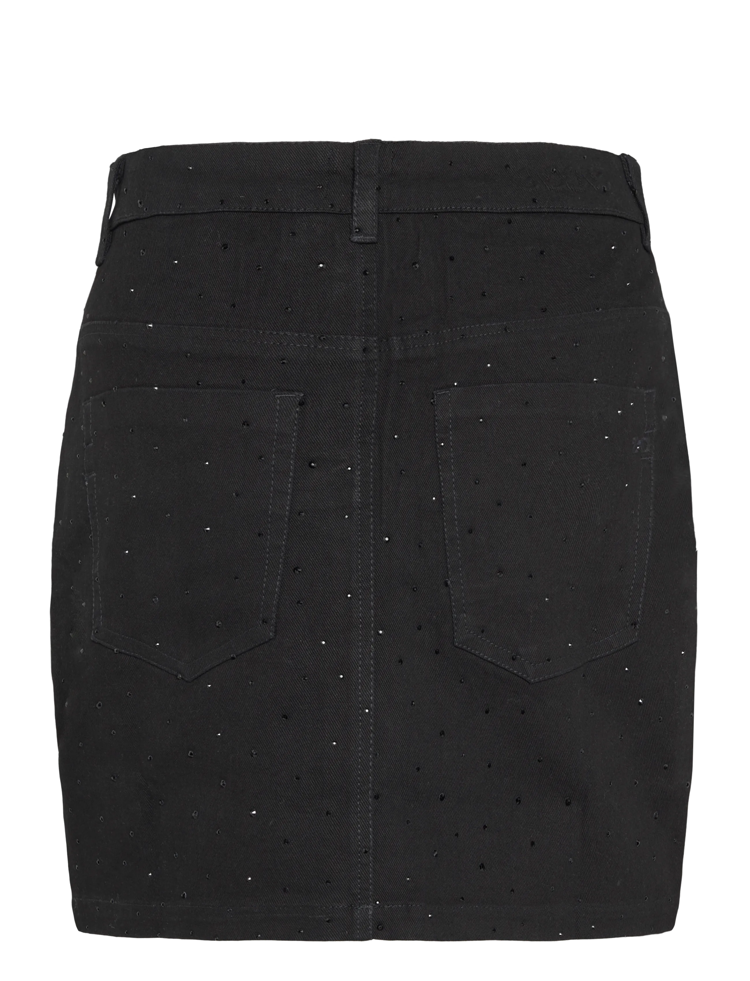 2NDDAY - 2NDLollie - Crystal Denim - denimnederdele - black denim - 2