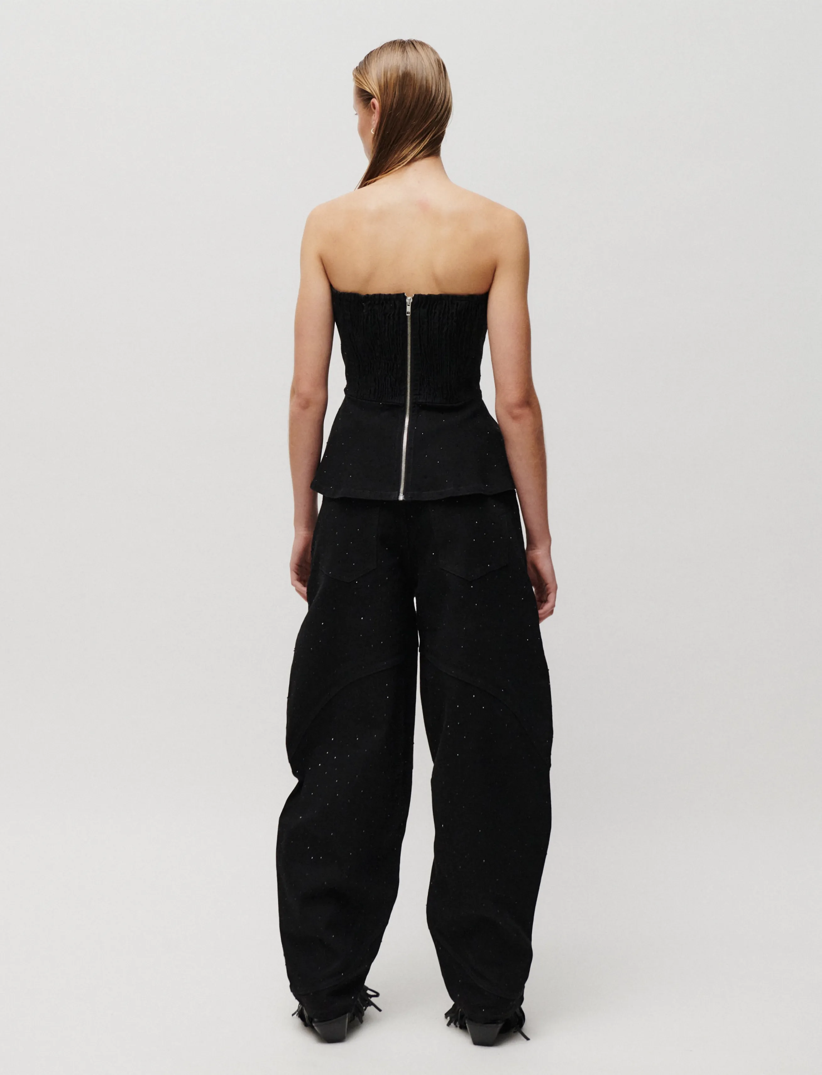 2NDDAY - 2NDBoe - Crystal Denim - black denim - 3