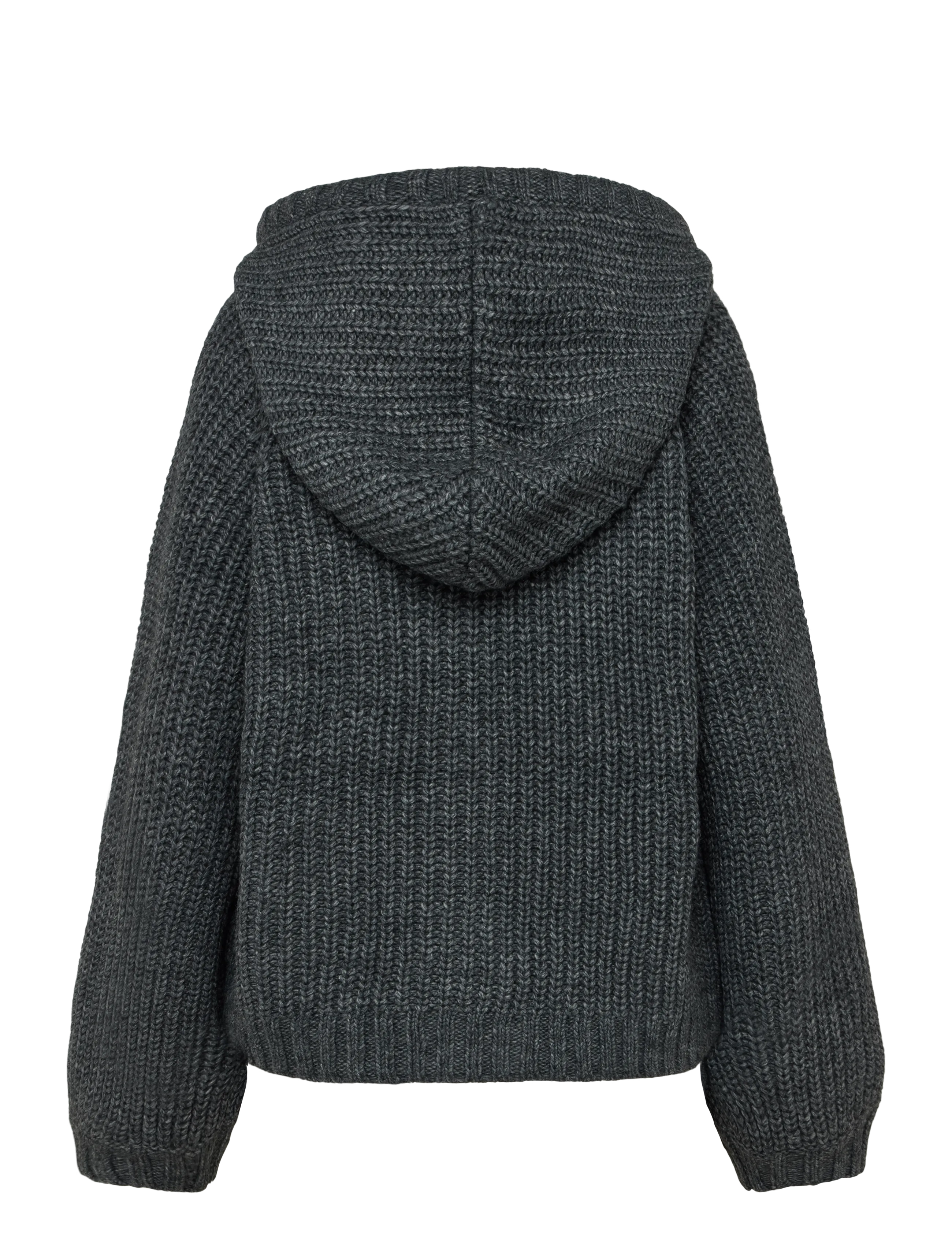 2NDDAY - 2NDElman - Fluffy Mohair - koftor - medium grey melange - 2