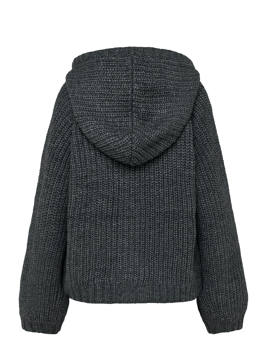 2NDDAY - 2NDElman - Fluffy Mohair - koftor - medium grey melange - 2